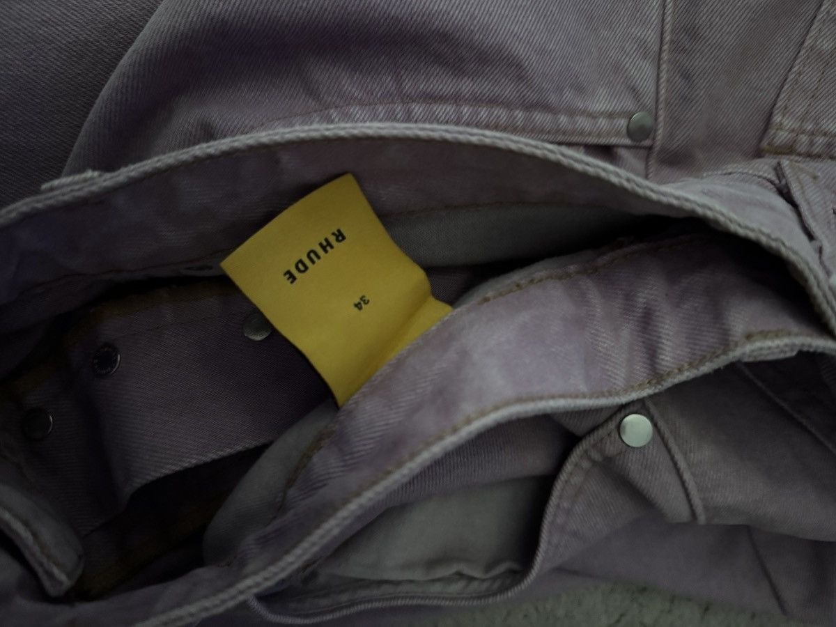 Rhude Rhude wide leg denim jeans size 34 Size US 34 / EU 50 - 5 Thumbnail