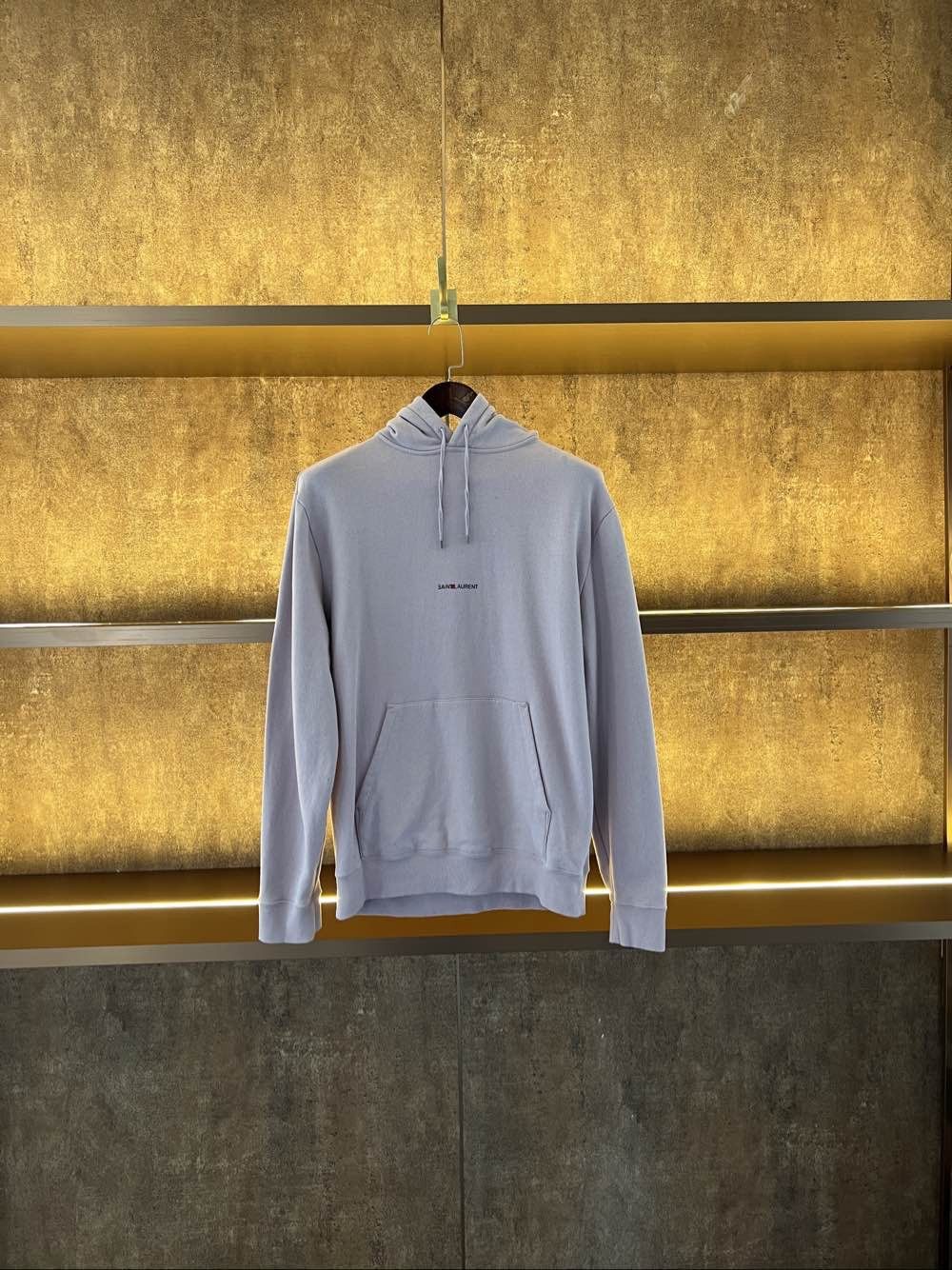 Saint Laurent Paris Saint Laurent Logo Hoodie Size L Size US L / EU 52-54 / 3 - 1 Thumbnail