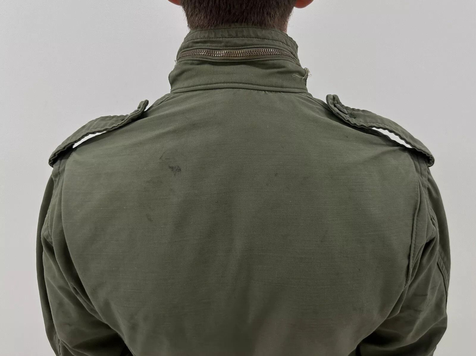 Vintage Vintage 1970s US Air Force Jacket M65 Scovill Zip Army Size US S / EU 44-46 / 1 - 11 Thumbnail