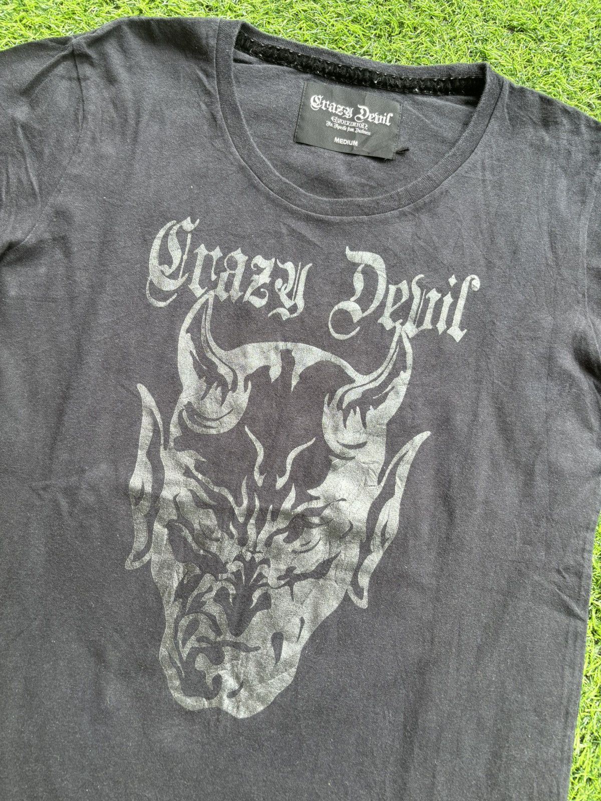 Hysteric Glamour Y2k Crazy Devil Black Tshirt Size US M / EU 48-50 / 2 - 3 Thumbnail