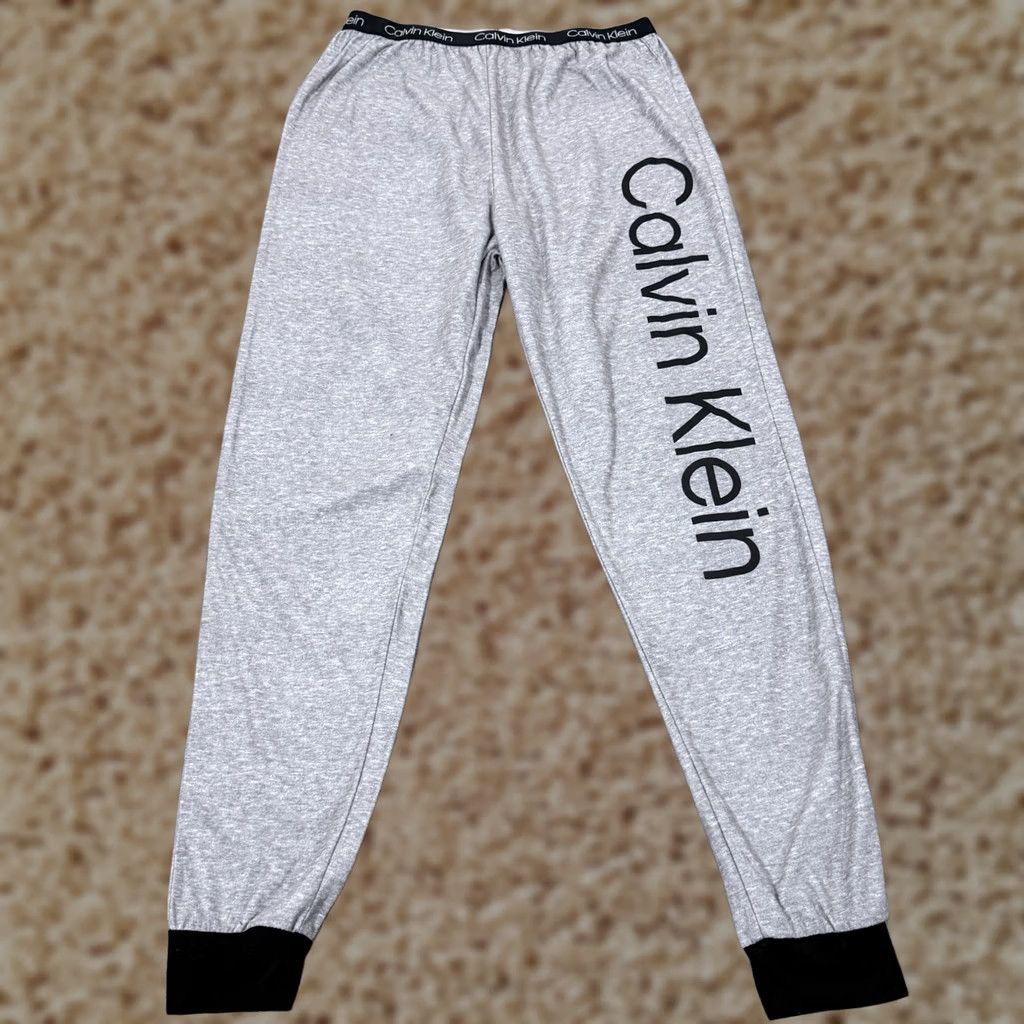 Calvin Klein Calvin Klein Stretch Pajama Pants Men’s Size Large Heather Gray Size US 33 - 1 Thumbnail