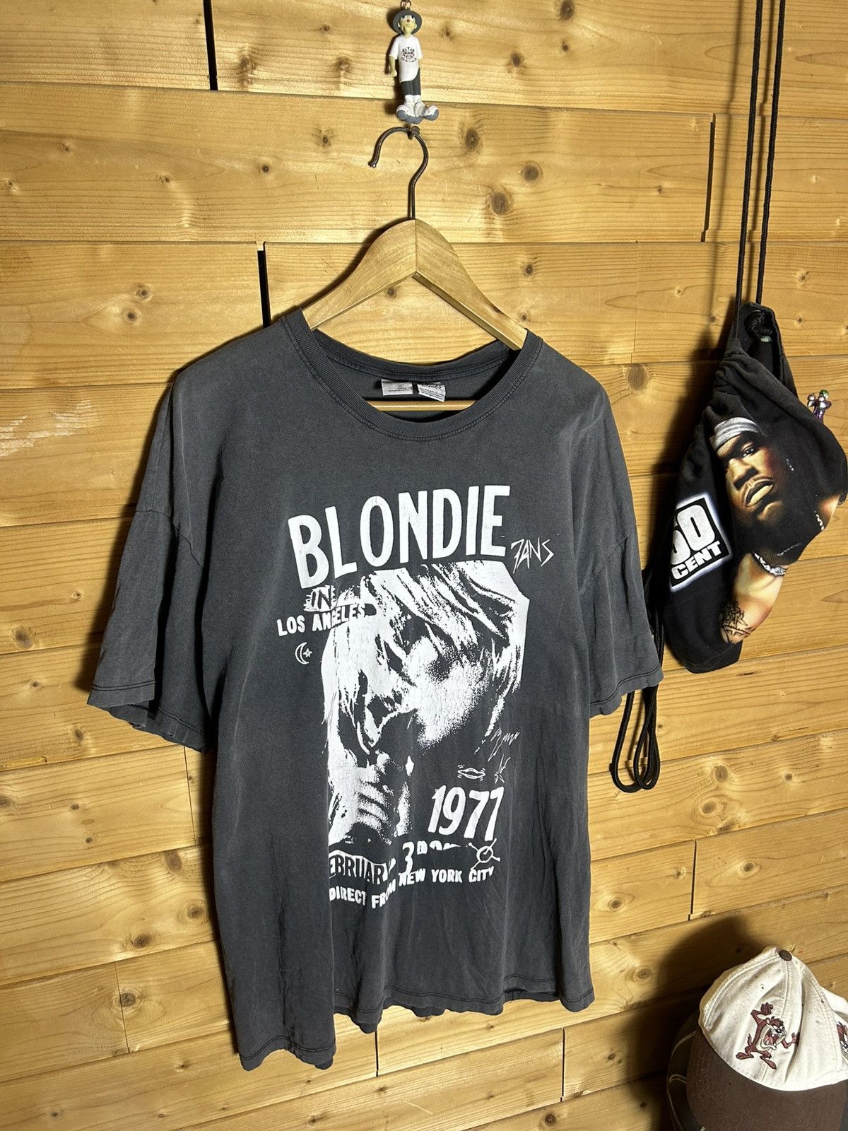 Band Tees Blondie 1977 tour oversized t shirt Size US L / EU 52-54 / 3 - 3 Thumbnail