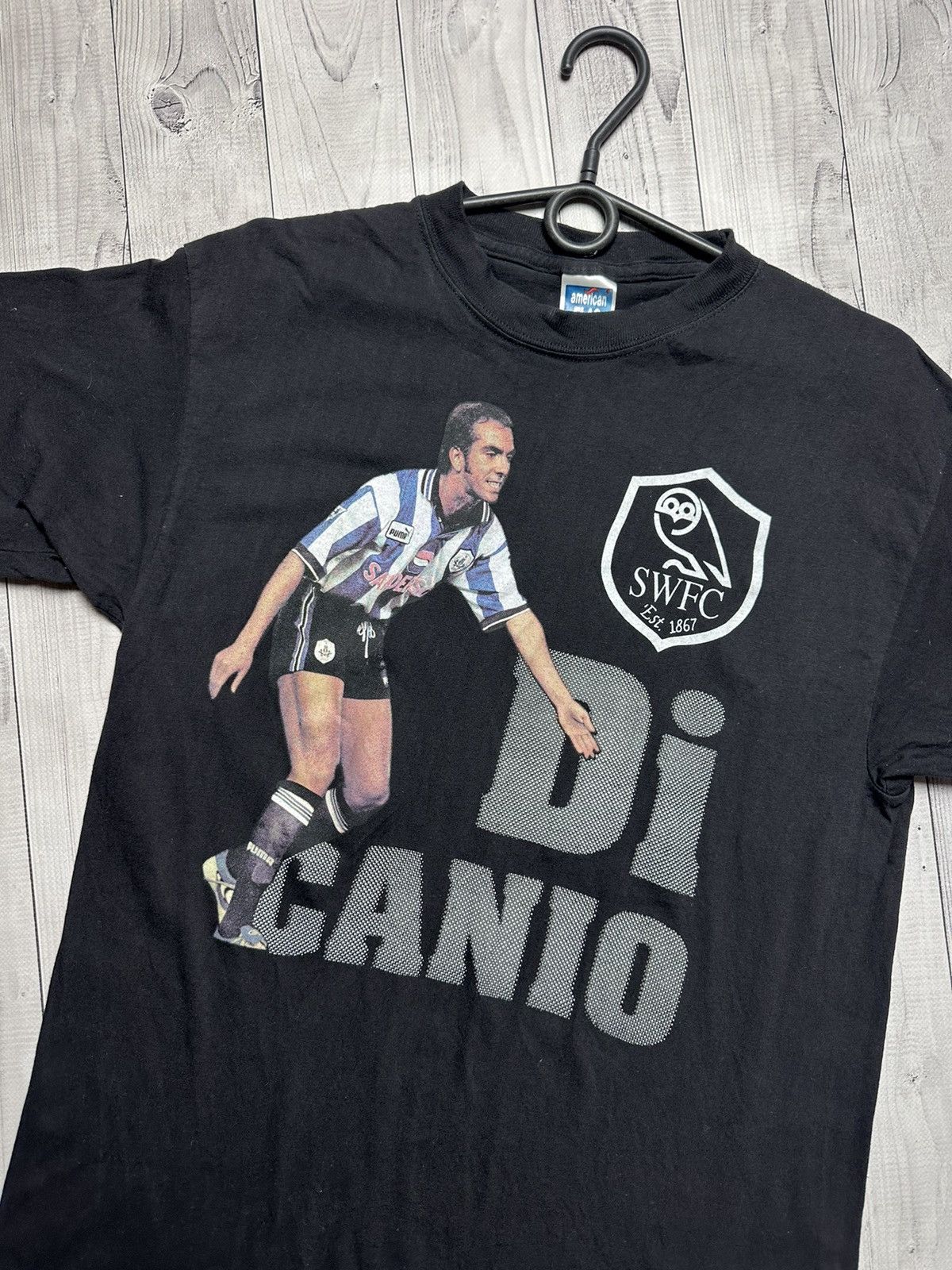 Vintage Vintage Di Cainio soccer tee Sheffield United rare size M Size US M / EU 48-50 / 2 - 2 Thumbnail