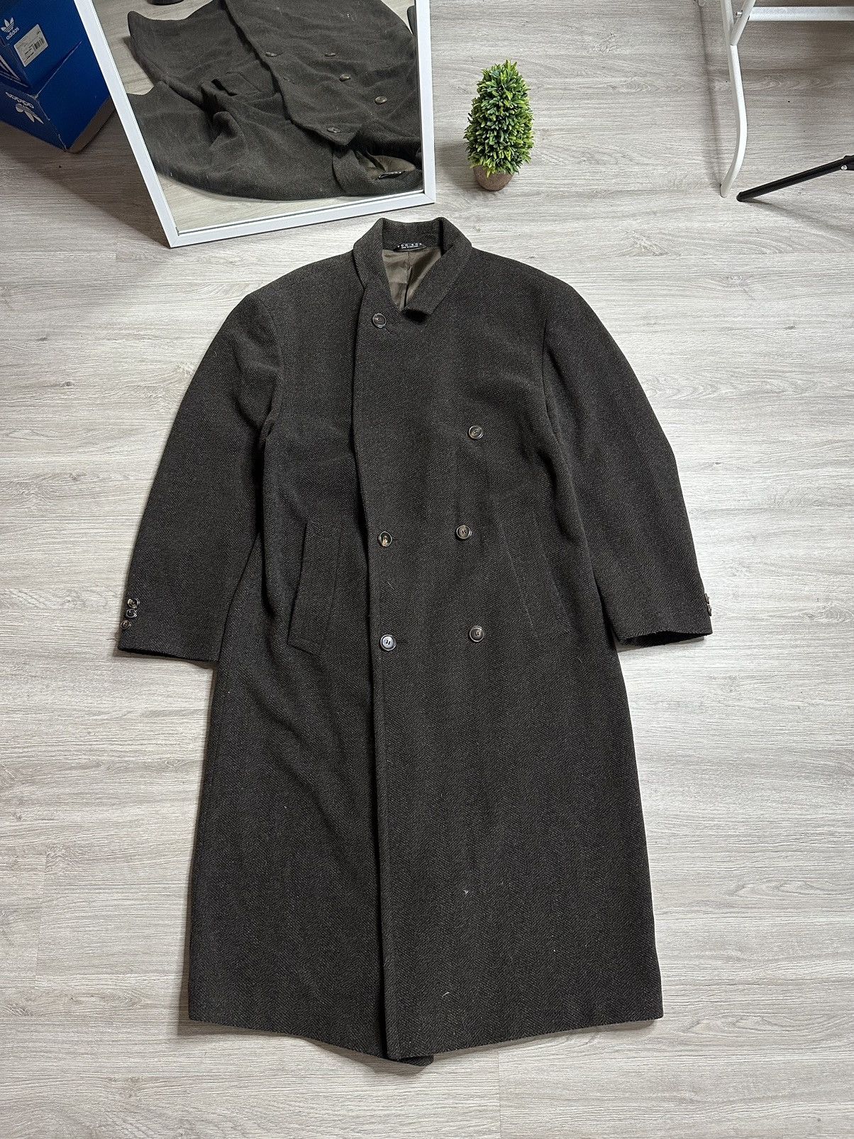 Hugo Boss Hugo Boss Wool Coat Size US XL / EU 56 / 4 - 1 Thumbnail
