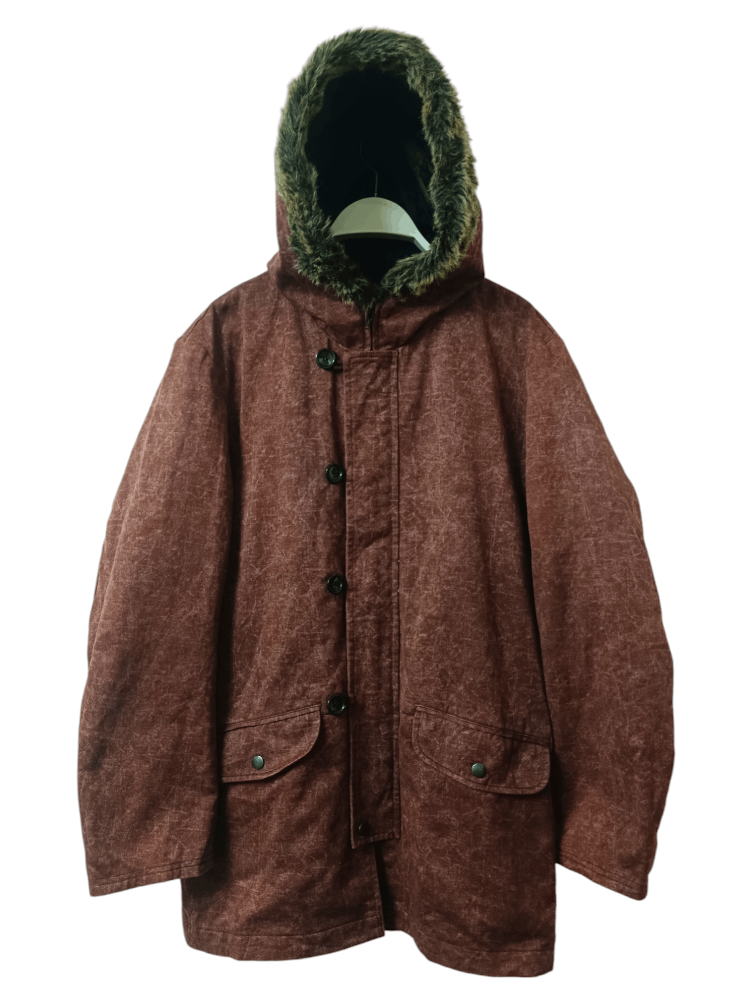 14th Addiction × If Six Was Nine × Le Grande Bleu (L.G.B.) Japanese Y2K Fur Jacket Hoodies Mc Apache Size US M / EU 48-50 / 2 - 1 Thumbnail