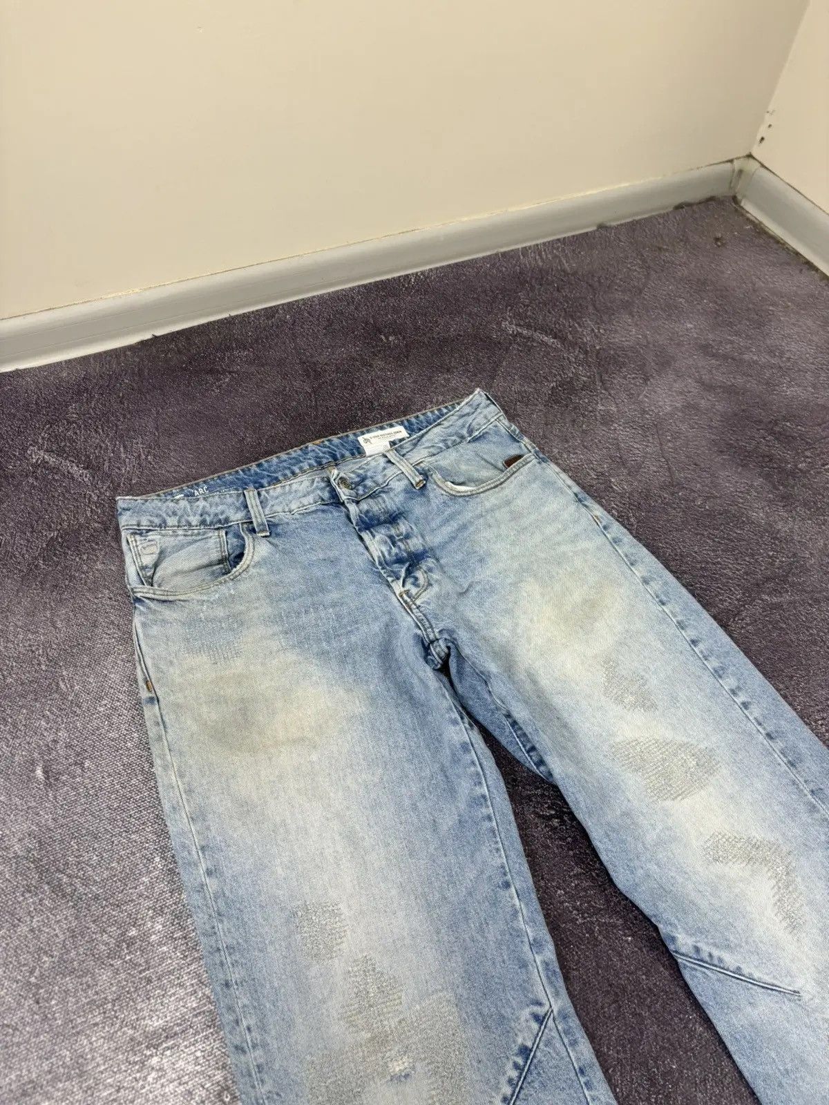 G-Star × Vintage Vintage G-Star Raw ARC 3D Restored Denim Japanese Jeans Size US 32 / EU 48 - 10 Thumbnail