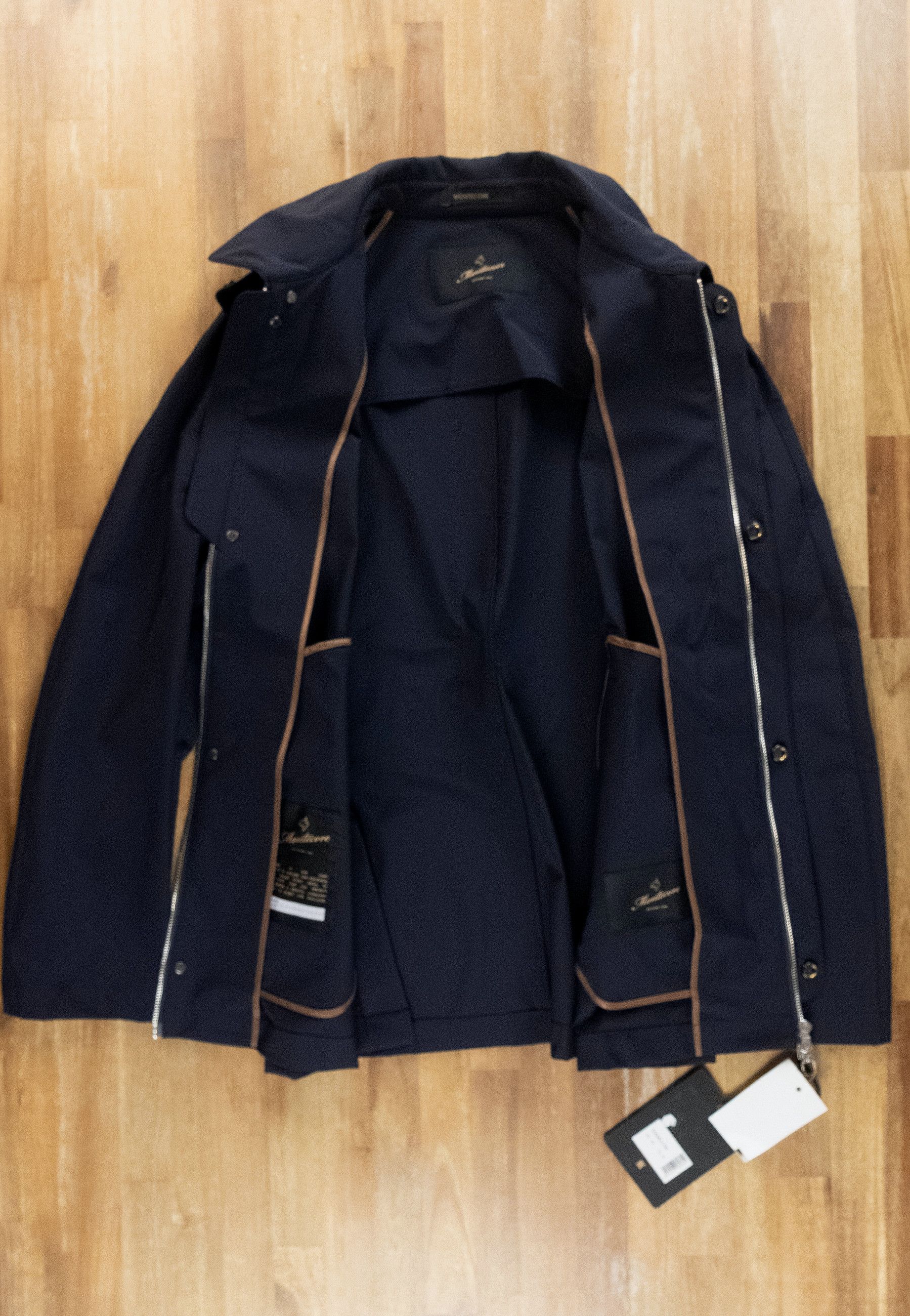 Montecore MONTECORE Italy dark blue nylon coat jacket XL Size US XL / EU 56 / 4 - 9 Thumbnail