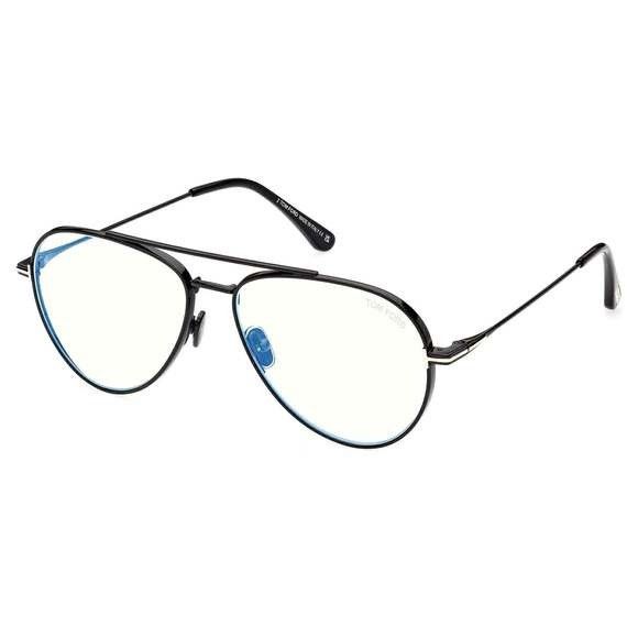 image of NWT Tom Ford Ft5800-B-001-56 56Mm Glasses in Black, Men's