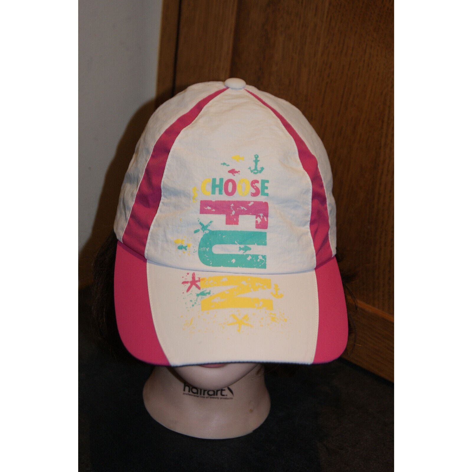 Other VTG Carnival Cruise Choose Fun Hat Cap Colorblock Spell Out Size ONE SIZE - 1 Thumbnail