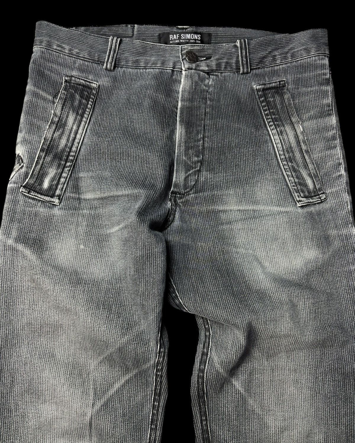 Raf Simons Raf Simons “Poltergeist” Tromp L’oeil Cargo Denim Size US 29 - 2 Thumbnail