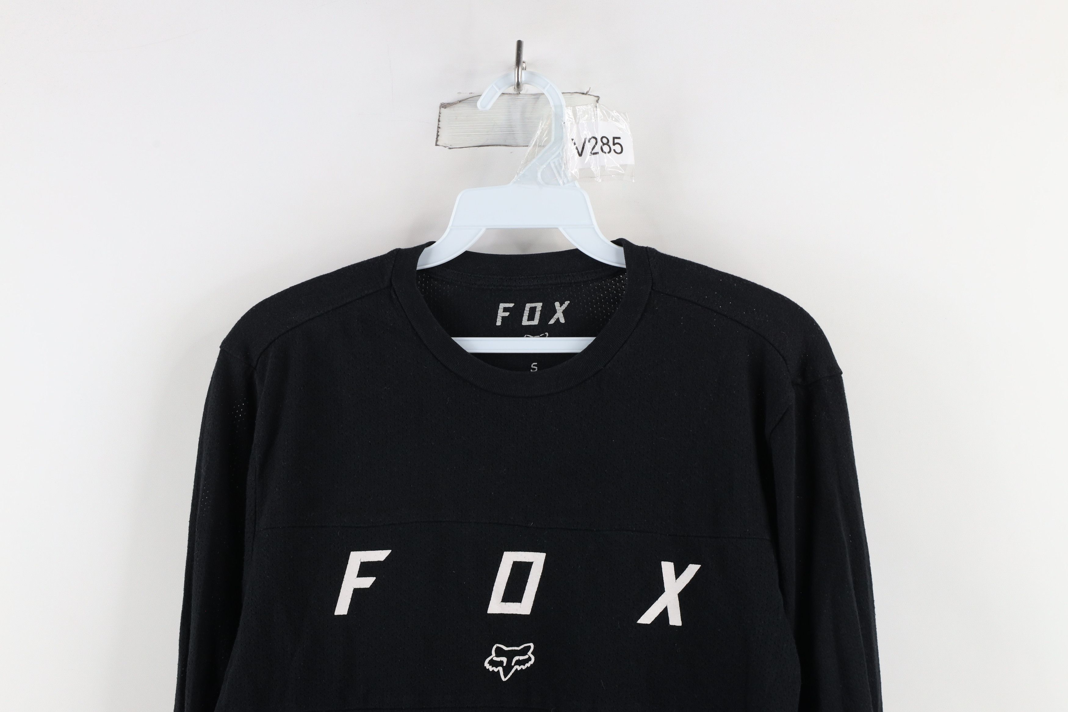 Fox Racing × Vintage Vintage Fox Racing Out Mesh Thermal Knit Long Sleeve T-Shirt Size US S / EU 44-46 / 1 - 2 Thumbnail