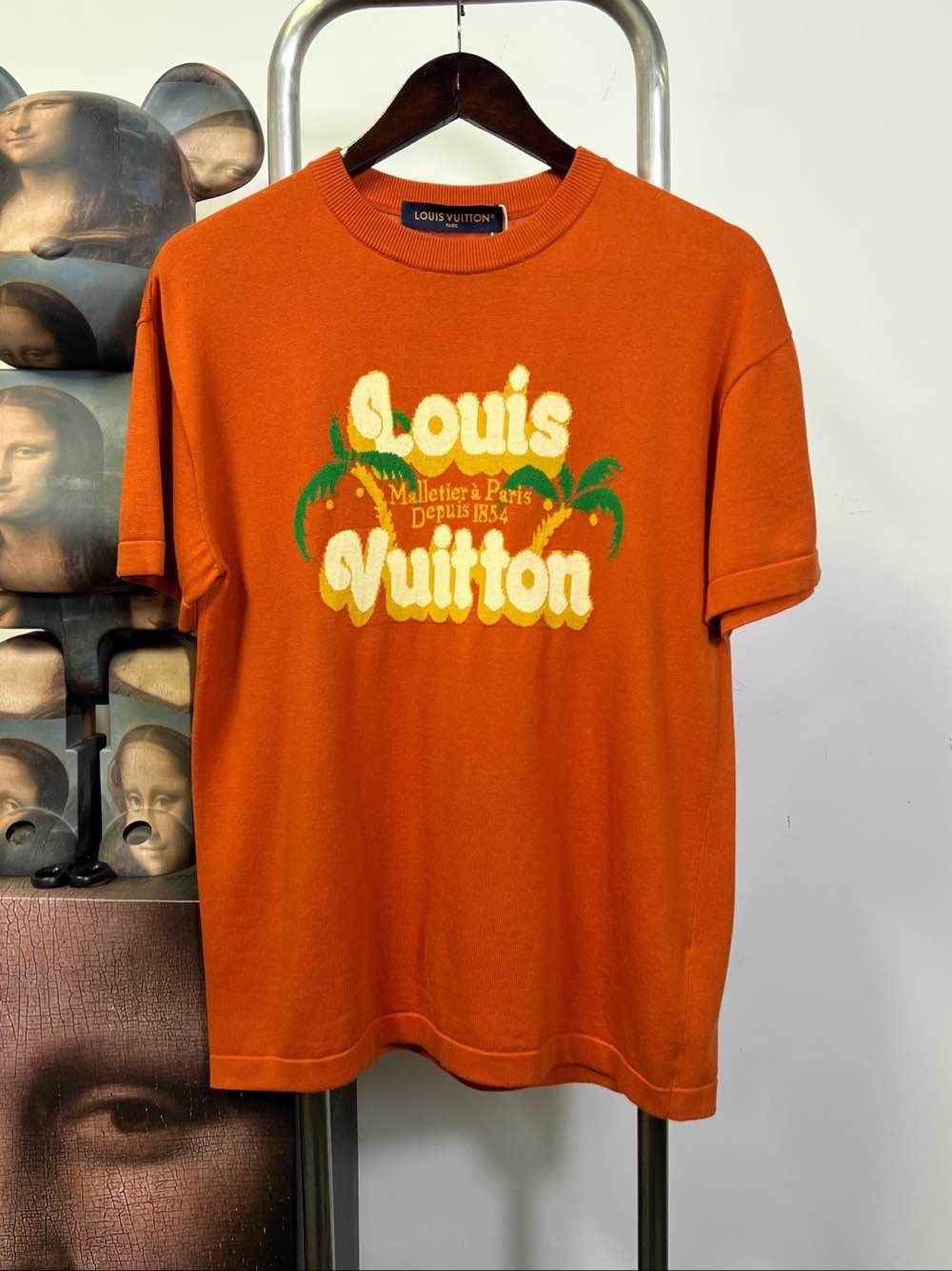 Louis Vuitton Louis Vuitton Logo Knit T-Shirt Size XS Size US XS / EU 42 / 0 - 1 Thumbnail