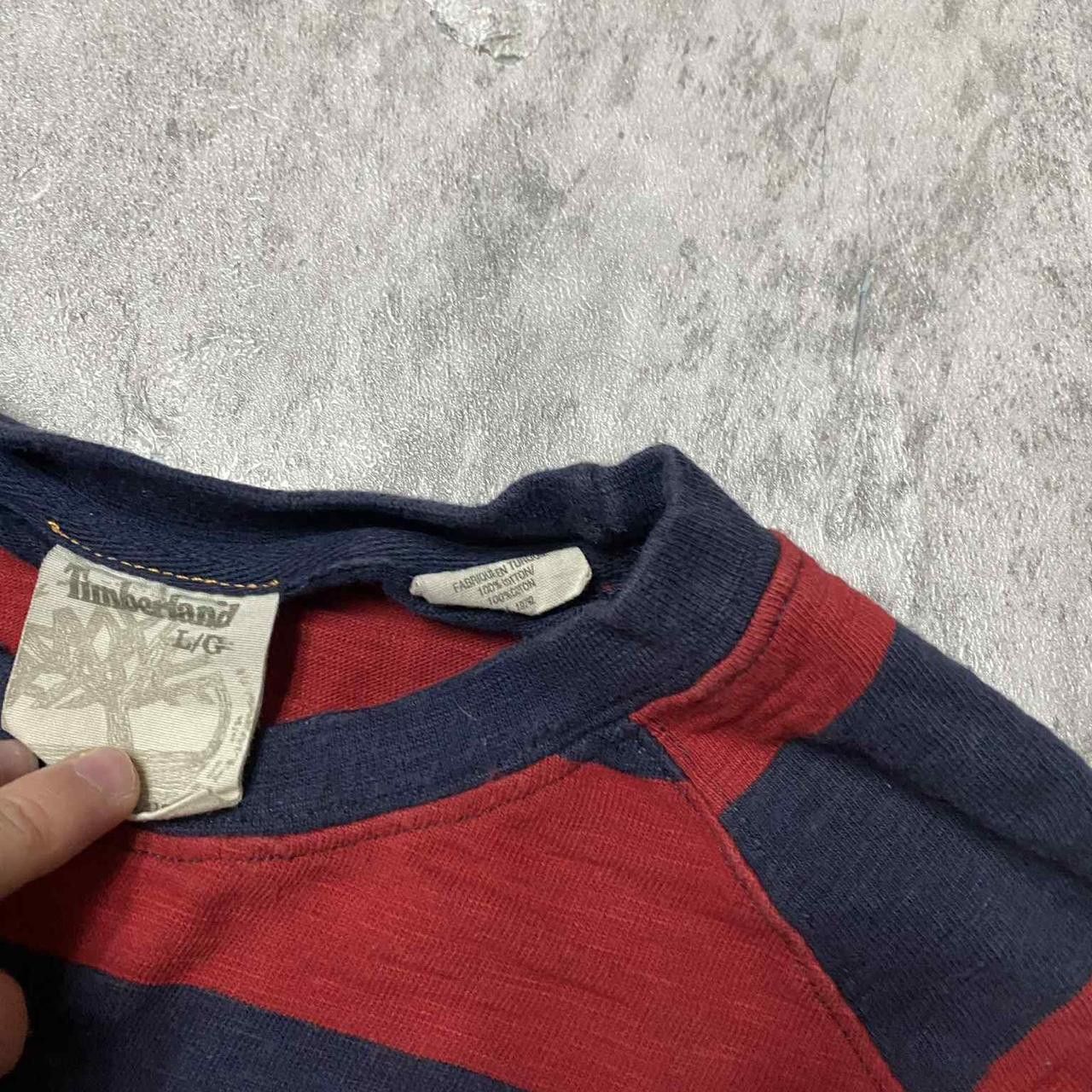 Other Navy and red striped long sleeve sweatshirt Size US L / EU 52-54 / 3 - 4 Thumbnail