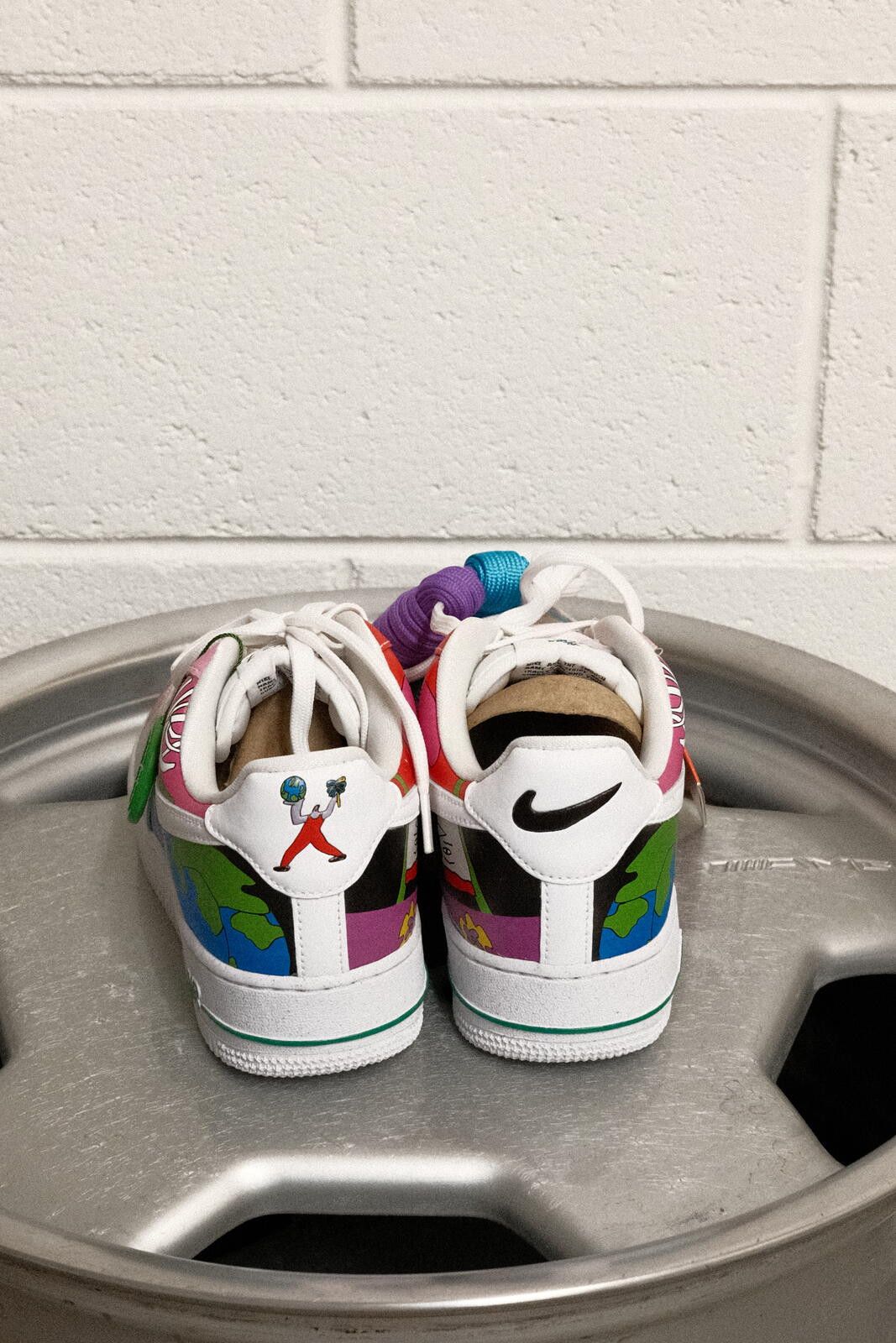 Nike Nike Flyleather AF1 QS Multi-Color Sneakers Size 6.5 Women Size ONE SIZE - 5 Thumbnail