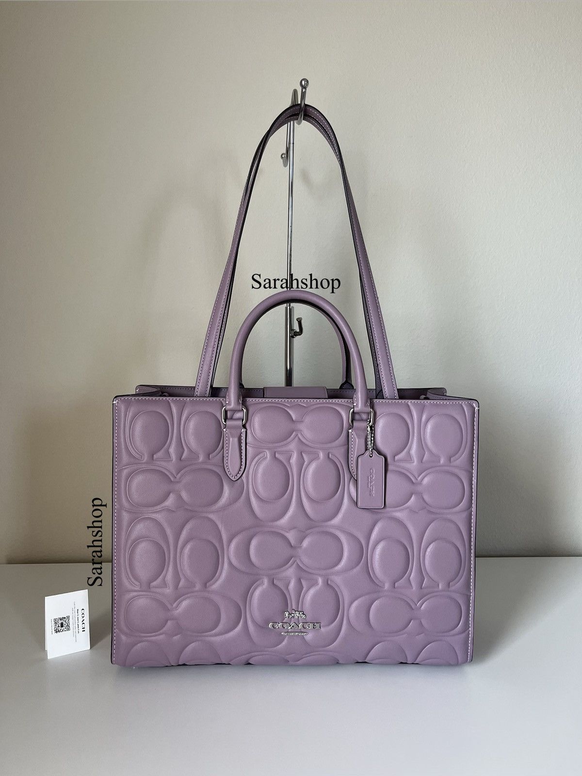 Coach Maggie Tote In Signature Leather Size ONE SIZE - 2 Thumbnail