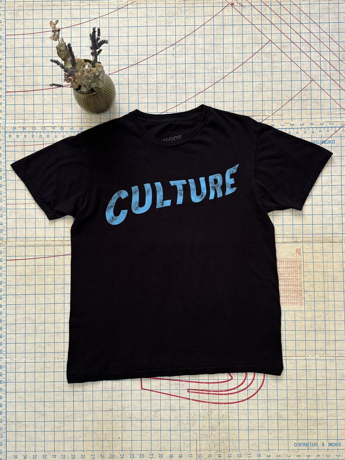 Migos × Rap Tees Migos Culture Black Graphic Tee Size Large Rap Hip Hop Size US L / EU 52-54 / 3 - 4 Thumbnail