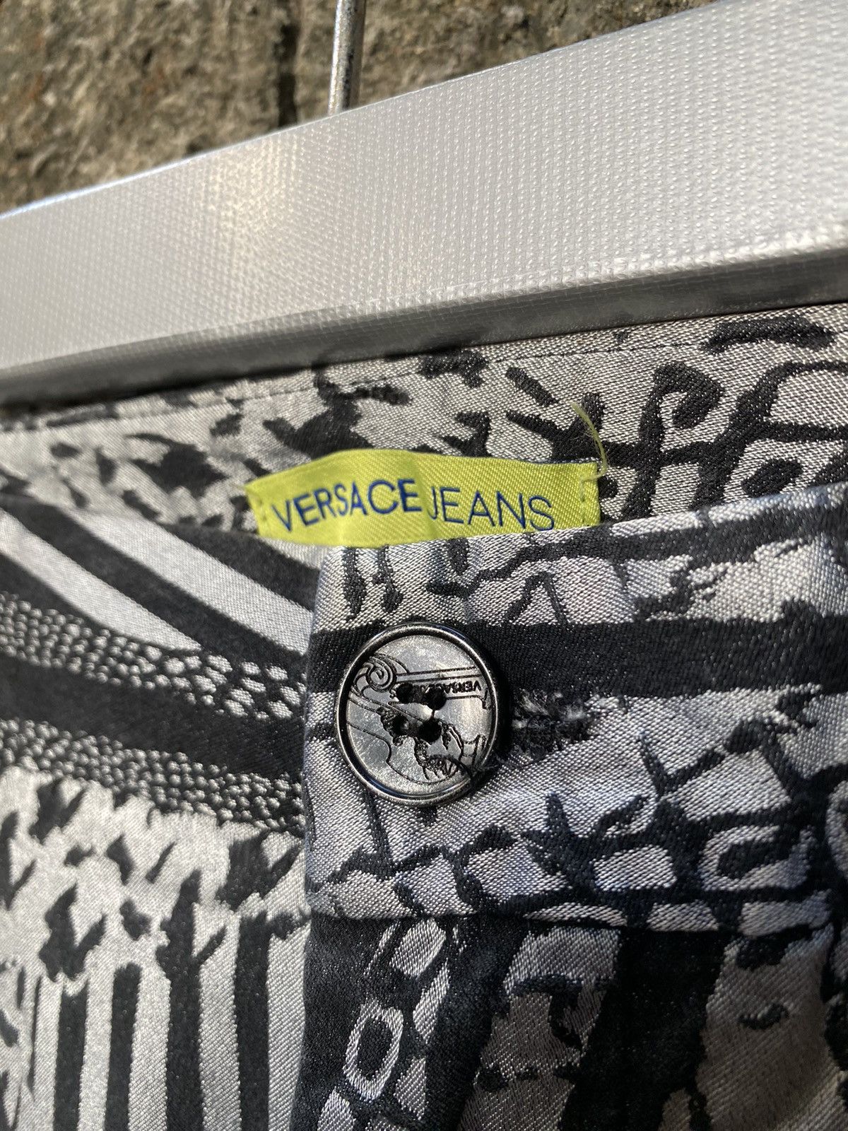 Versace Embossed design jeans Size US 32 / EU 48 - 3 Thumbnail