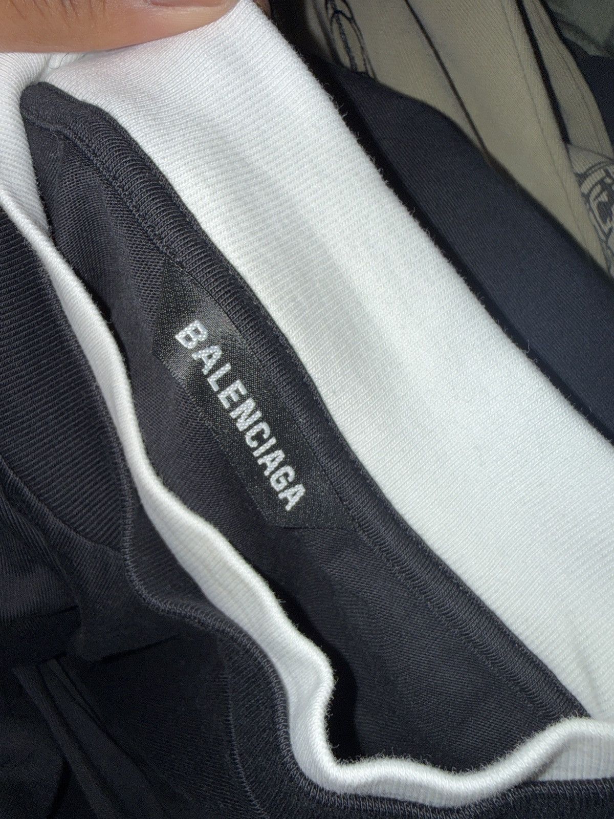 Balenciaga Balenciaga Double Layer T-shirt Size US M / EU 48-50 / 2 - 6 Thumbnail