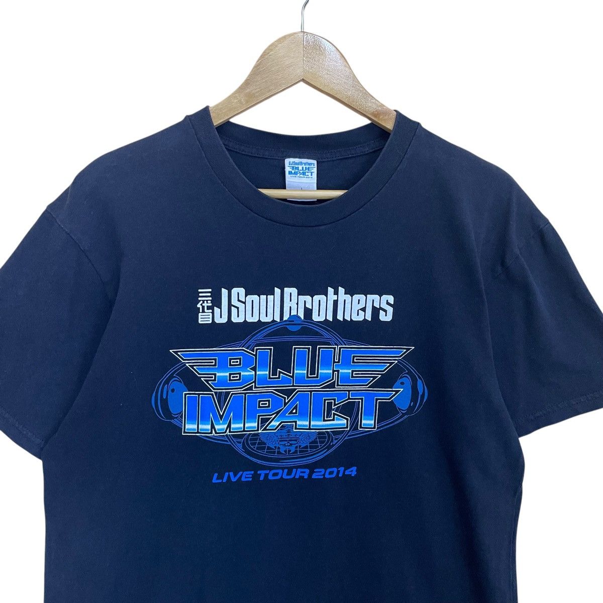 Band Tees × Japanese Brand Blue Impact Live Tour 2014 Big Logo Tee Size US M / EU 48-50 / 2 - 4 Thumbnail