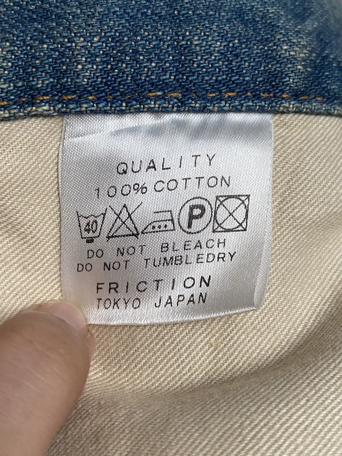 If Six Was Nine × Japanese Brand Rare Design Vintage Japanese Brand FEW Jeans 2000s Size US 35 - 8 Thumbnail