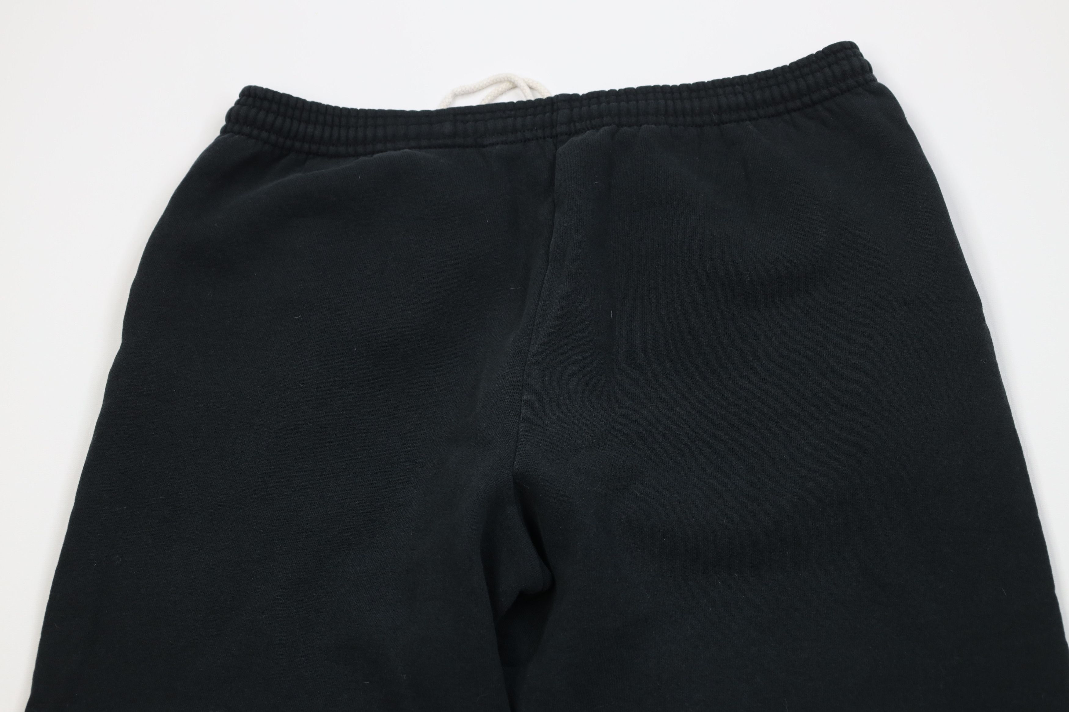 Vintage Vintage 90s Streetwear Blank Sweatpants Joggers Black USA Size US 36 / EU 52 - 12 Thumbnail