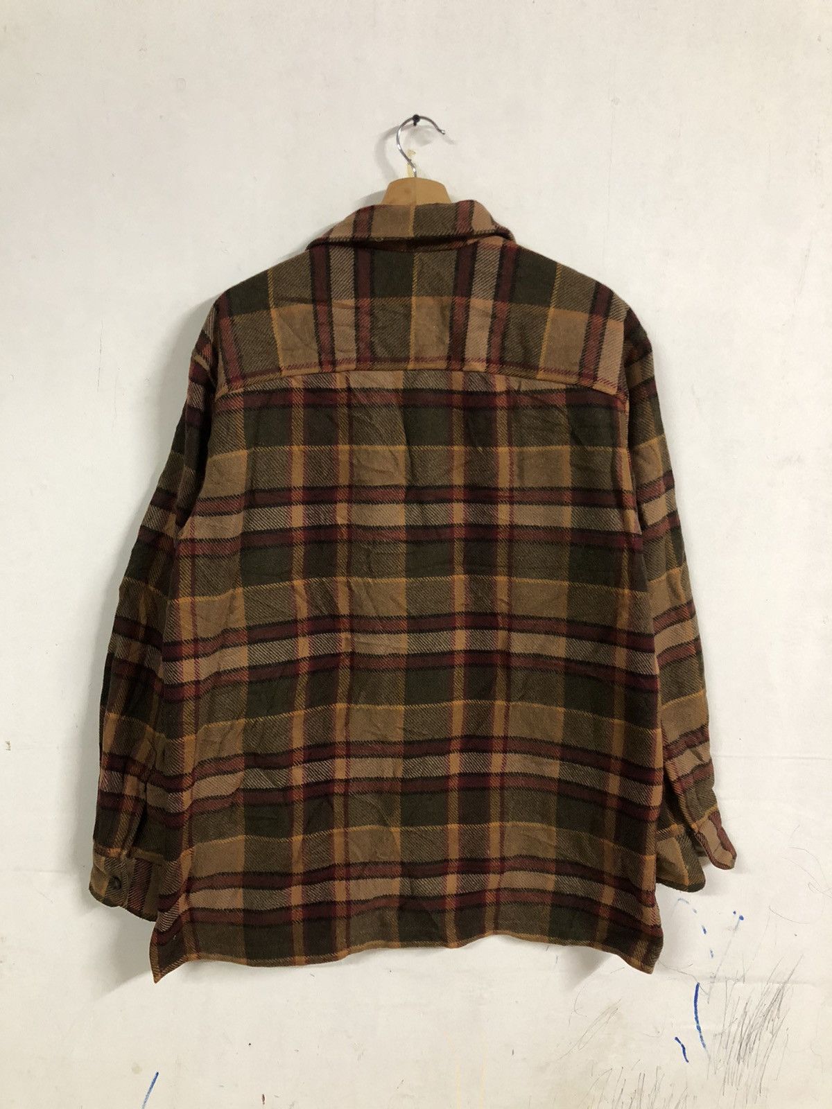 Guess Flannel Guess Wool Long Sleeve Button Up Size US M / EU 48-50 / 2 - 2 Thumbnail