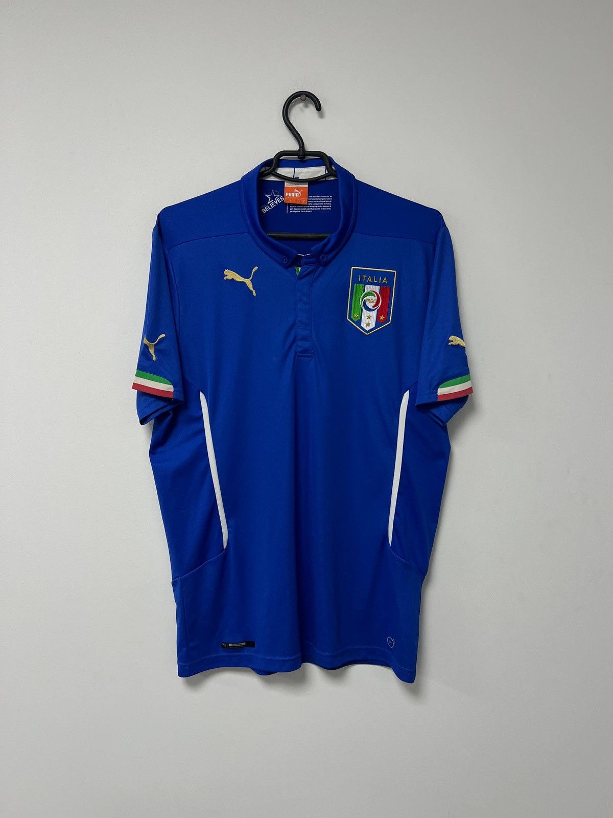 Puma Italy World Cup 2014-2016 Football Shirt Italia Puma L Size US L / EU 52-54 / 3 - 2 Thumbnail