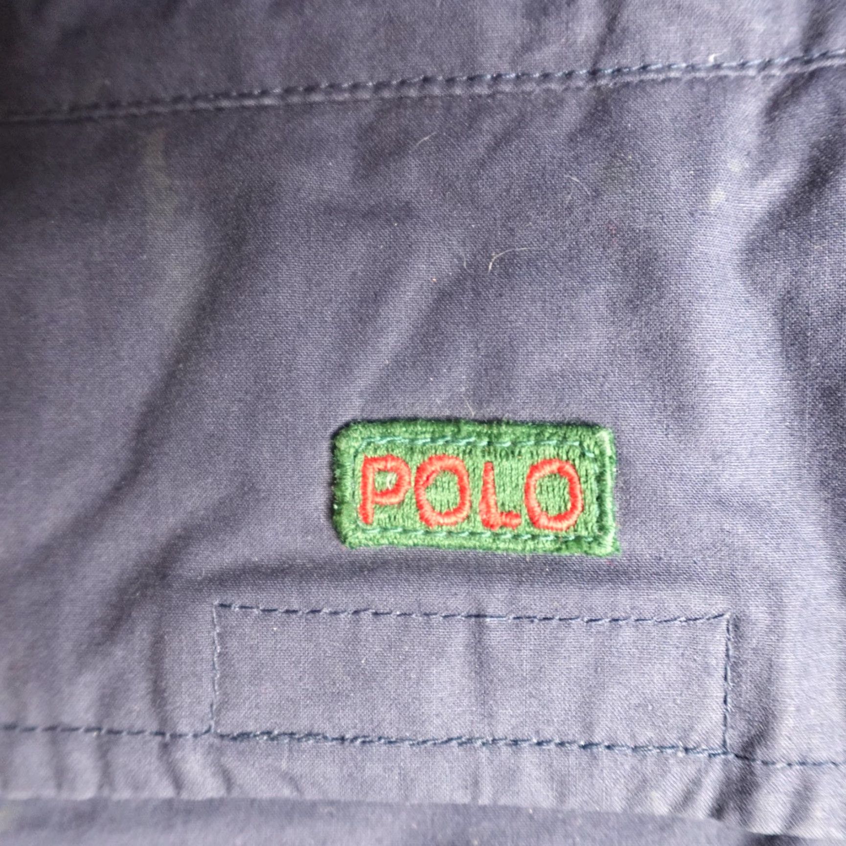 Polo Ralph Lauren VINTAGE Polo Ralph Lauren Jacket XL Blue Chore Barn Coat Flannel Lined Size US XL / EU 56 / 4 - 2 Thumbnail