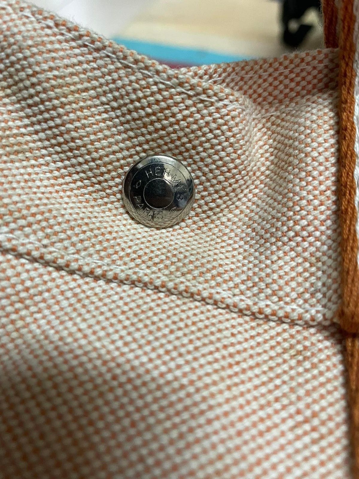Hermes 🔥🔥🔥 VINTAGE HERMES TOTE BAG MADE IN FRANCE Size 28 - 12 Thumbnail