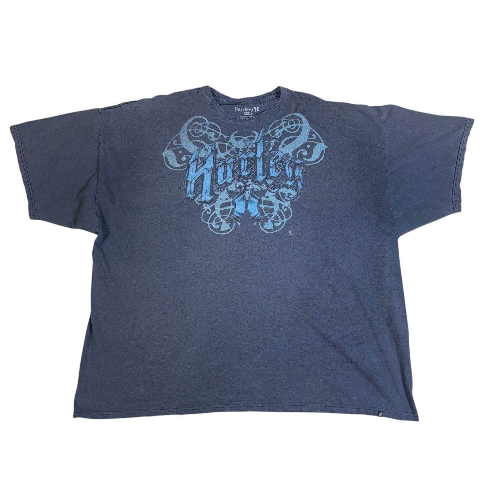Hurley y2k 2000s Hurley affliction grunge style tshirt 3XL surfwear Size US XXL / EU 58 / 5 - 1 Thumbnail
