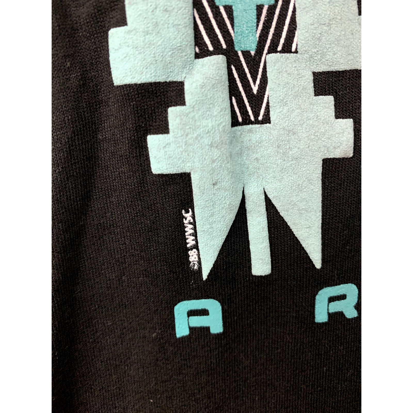 Jerzees Vintage Arizona Shirt Geometric Western Graphic Black Tee Size US M / EU 48-50 / 2 - 3 Thumbnail