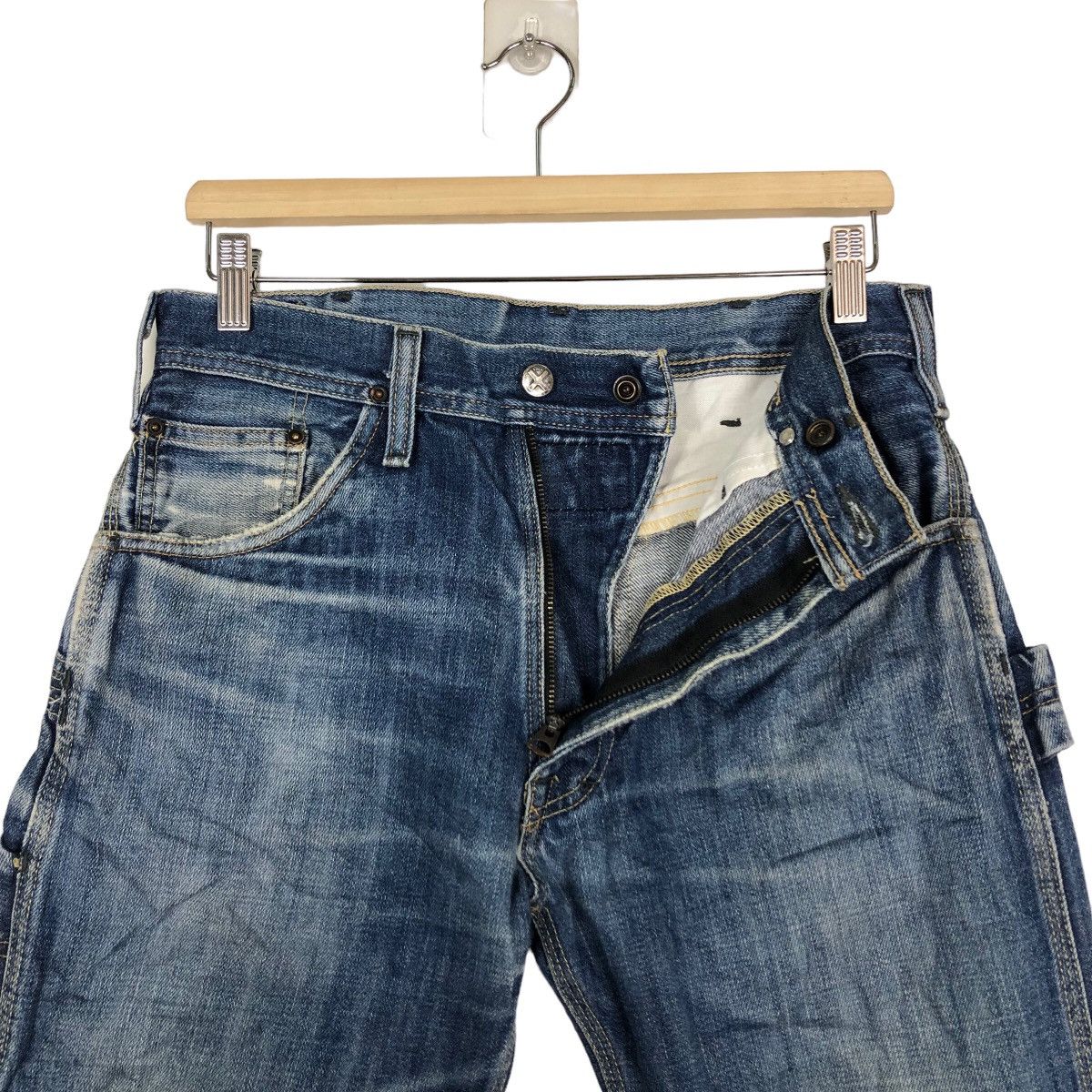 Hysteric Glamour 🔥90’s Vintage Oxen Biker Pants Size US 32 / EU 48 - 10 Thumbnail