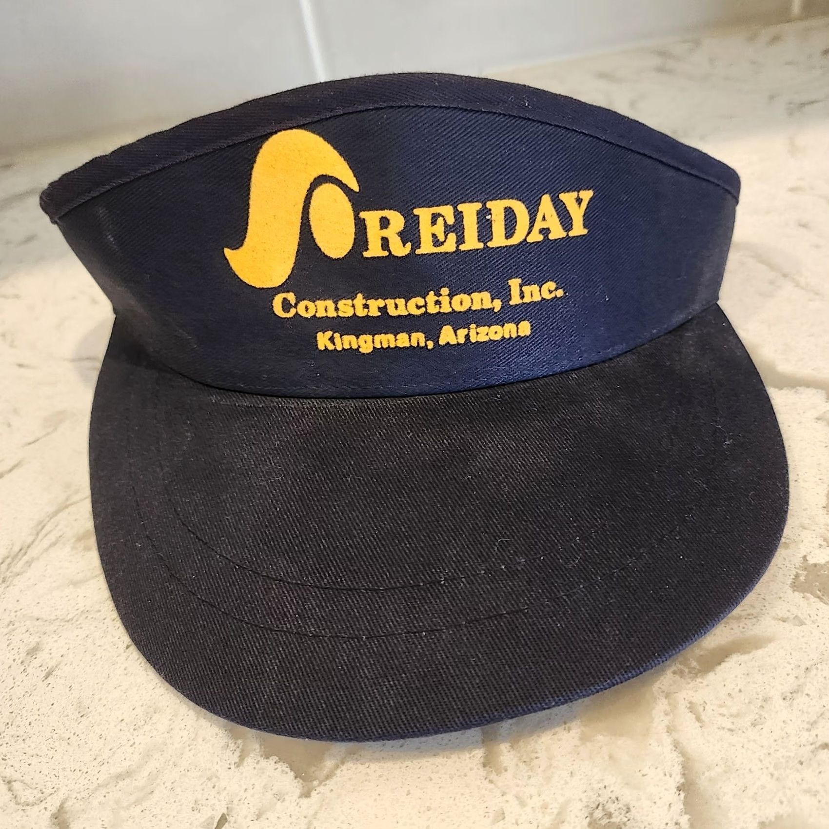Vintage Mohr's Soreiday Visor Men Adjustable Blue Solid Lightweight Breathable Casual Travel Advertisement Cap Size ONE SIZE - 4 Thumbnail