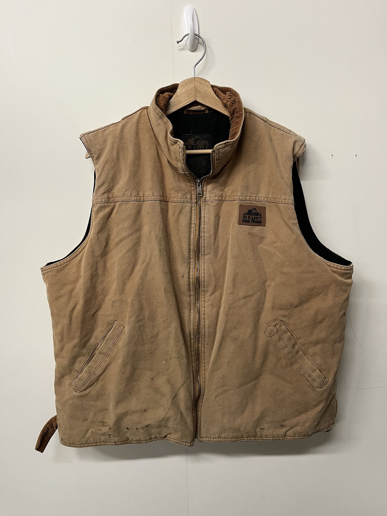 Carhartt × Vintage Vintage 1990s Canvas Fleece Llined Work Vest Size XL Size US XL / EU 56 / 4 - 1 Thumbnail
