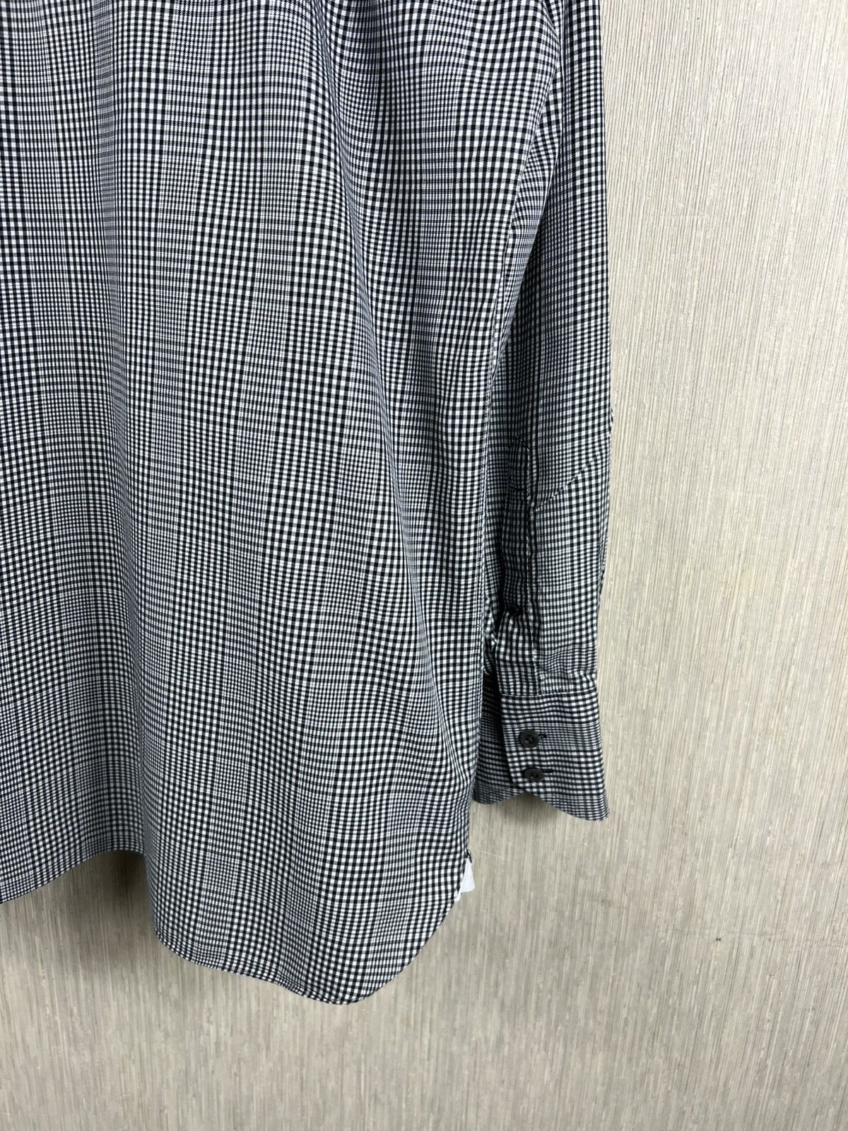 Tom Ford Tom Ford Prince of Wales checked classic button up shirt Size US L / EU 52-54 / 3 - 21 Thumbnail