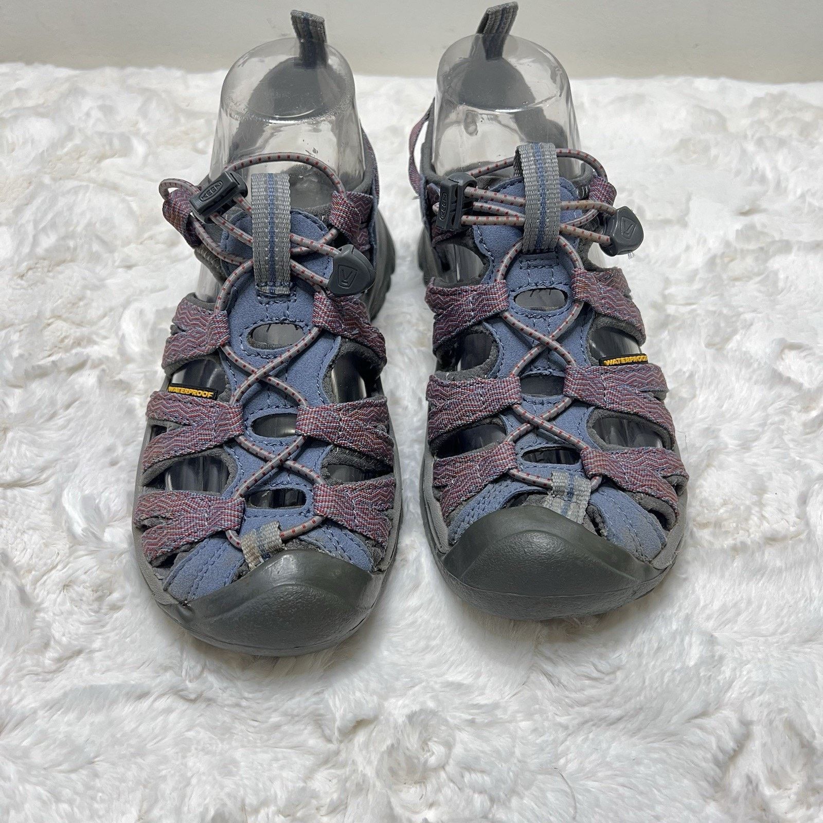 KEEN Keen WomensWhisper Black Neutral Gray Hiking Shoes 6.5 Women Size US 6.5 / IT 36.5 - 1 Thumbnail