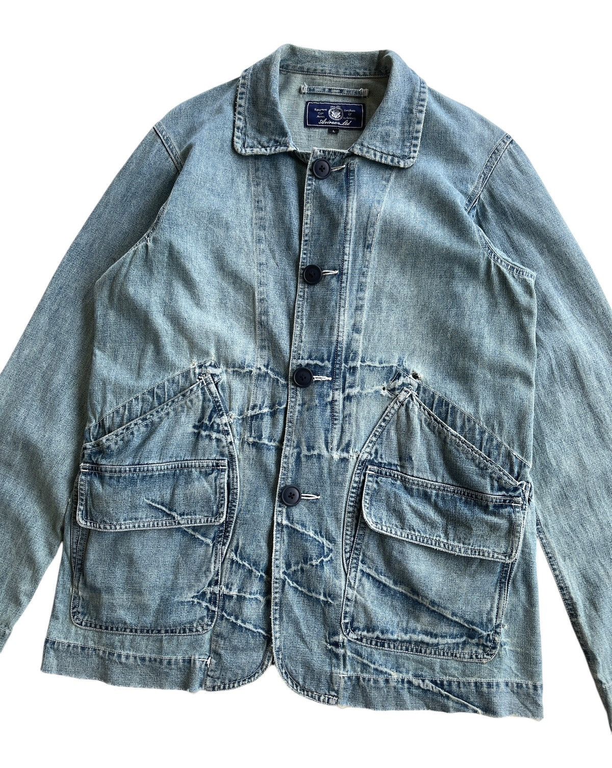 Avirex Vintage Avirex Chore Denim Jacket Size US L / EU 52-54 / 3 - 4 Thumbnail