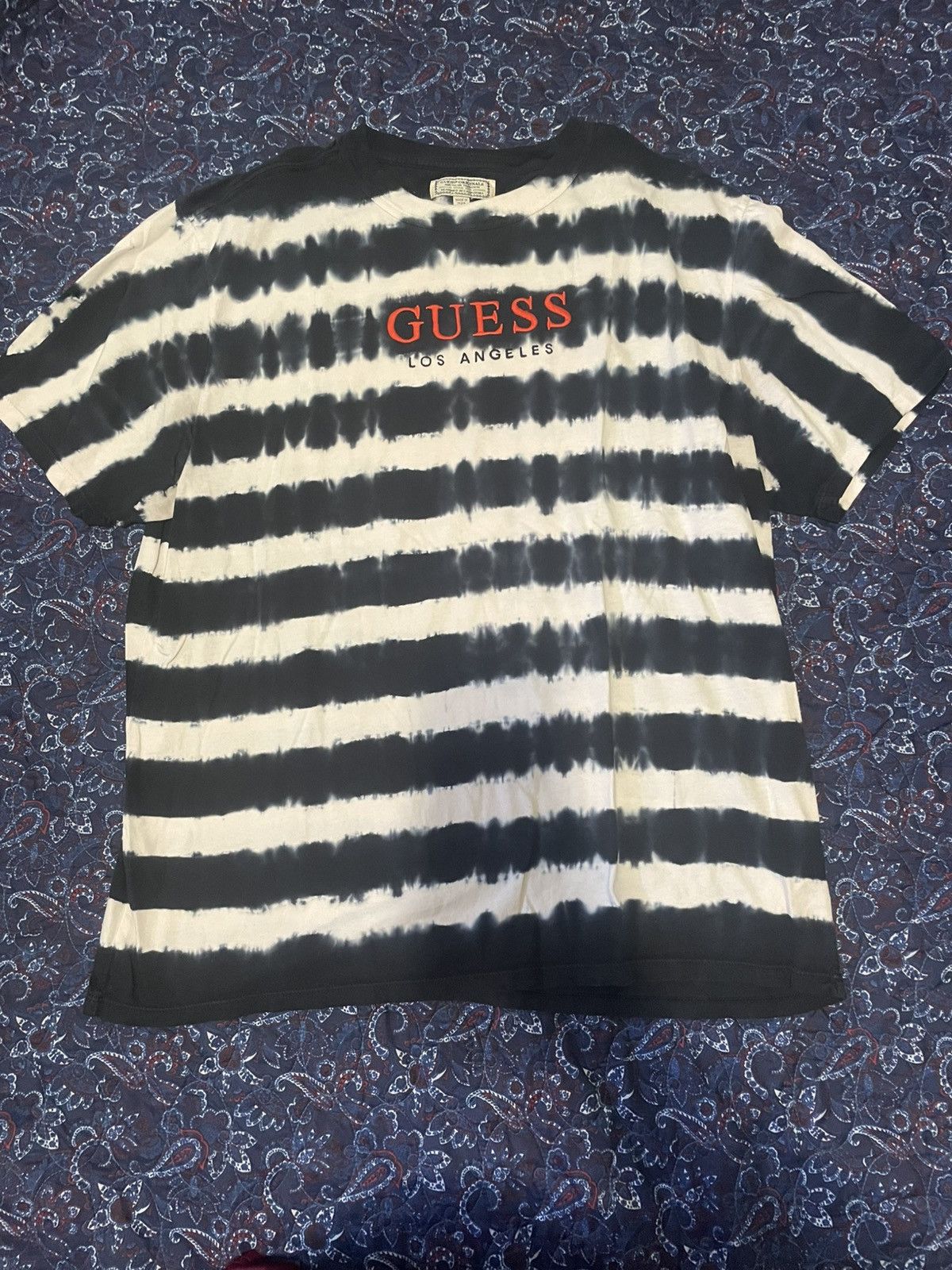 Guess Guess Los Angeles Tie Dyed Shirt Size US L / EU 52-54 / 3 - 1 Thumbnail