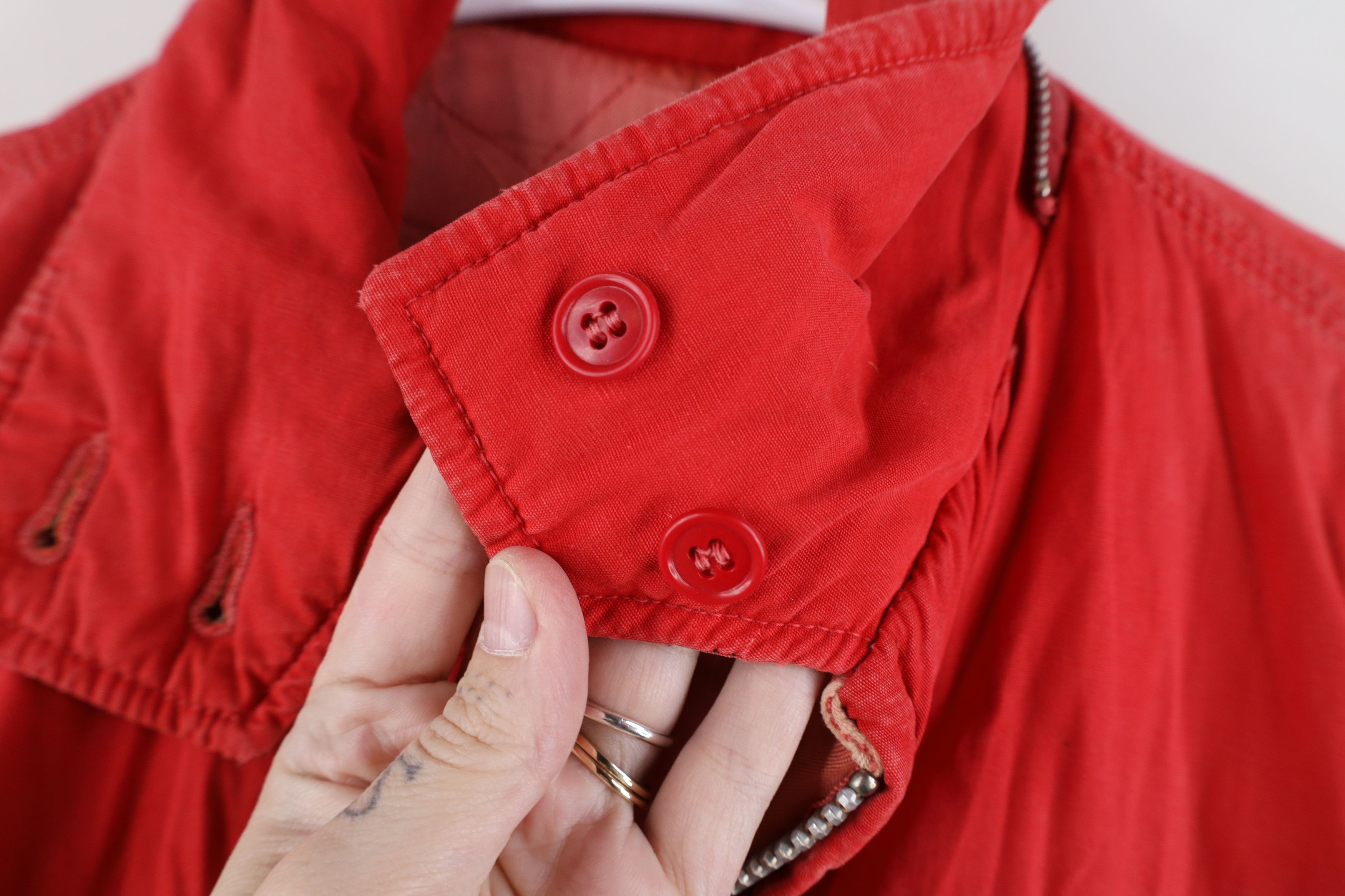 Vintage Vintage 60s Streetwear Hunting Chore Jacket Red USA Size US L / EU 52-54 / 3 - 5 Thumbnail