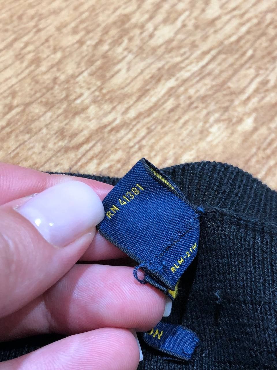 Polo Ralph Lauren Polo Ralph Lauren Logo Y2K Black Long Sleeve Size US M / EU 48-50 / 2 - 3 Thumbnail