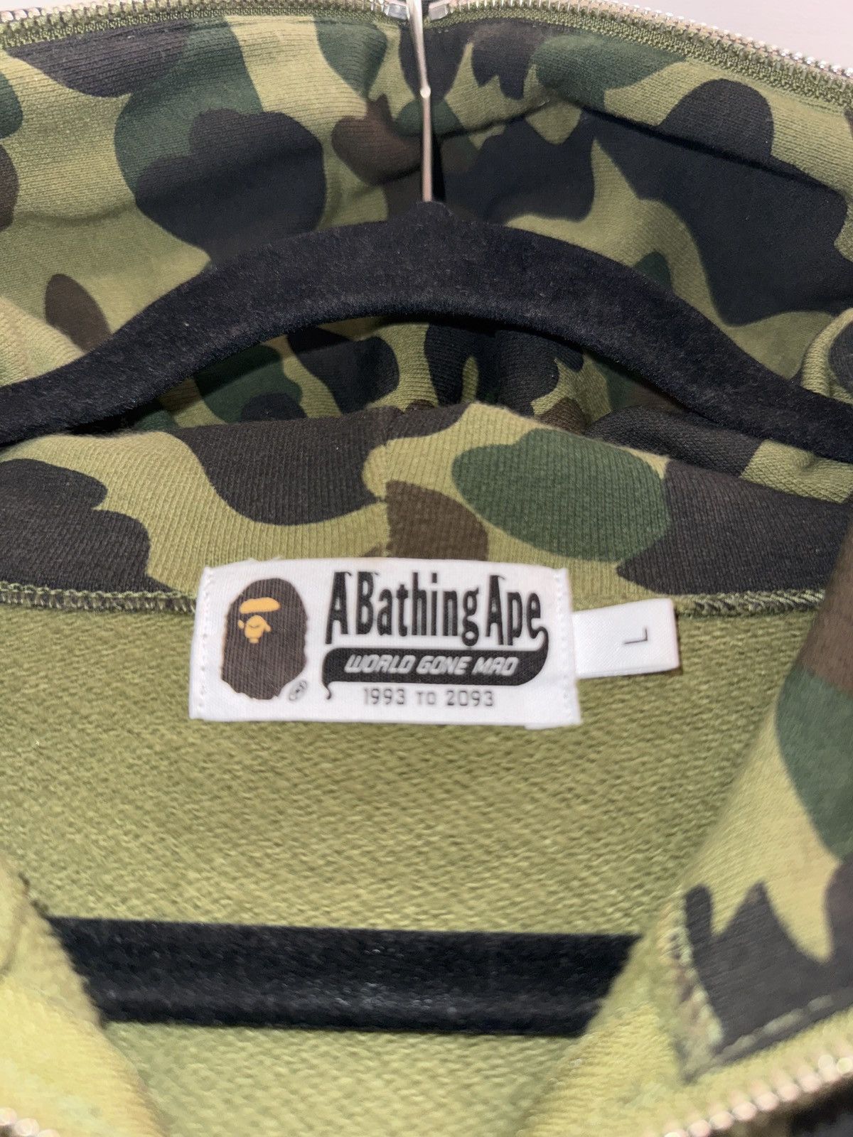 Bape × Swarovski Bape Swarovski Crystal Hoodie Size US L / EU 52-54 / 3 - 5 Thumbnail