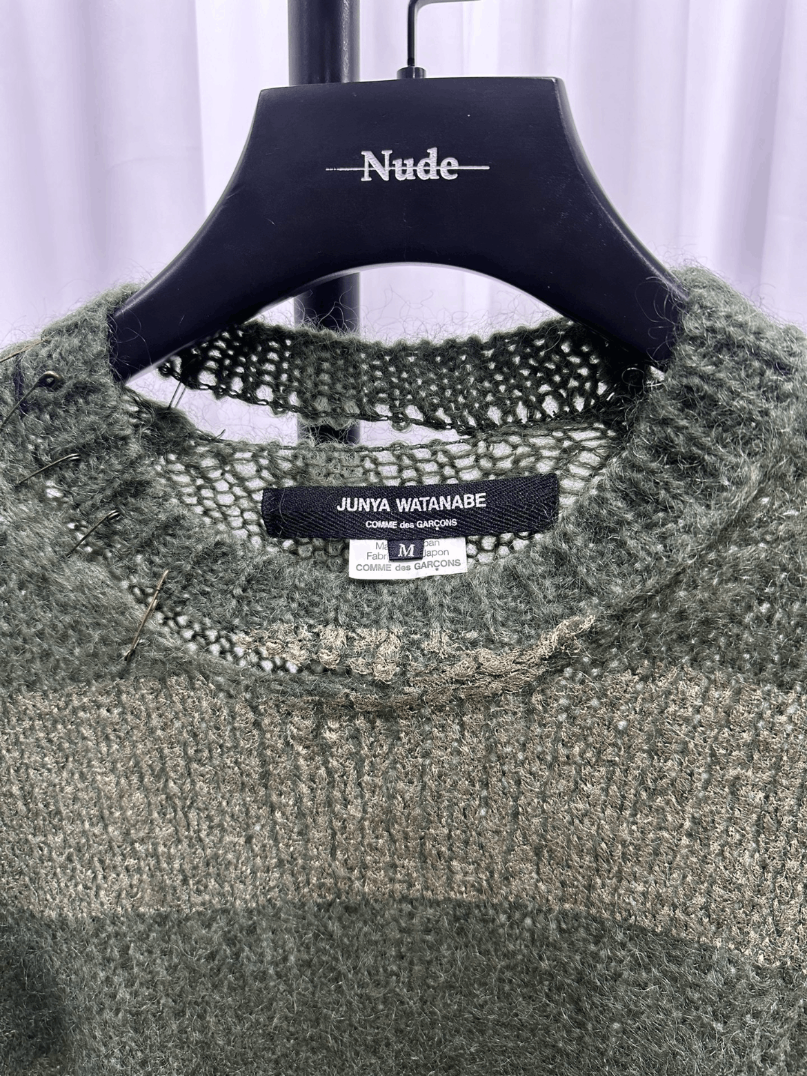 Junya Watanabe Junya Watanabe 06AW Distressed Pin Knitwear Size US M / EU 48-50 / 2 - 6 Thumbnail
