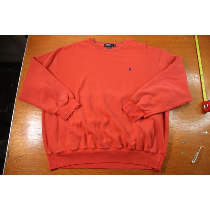 Polo Ralph Lauren Vintage 90s Polo Ralph Lauren Embroidered Sweatshirt Red Xl Grailed