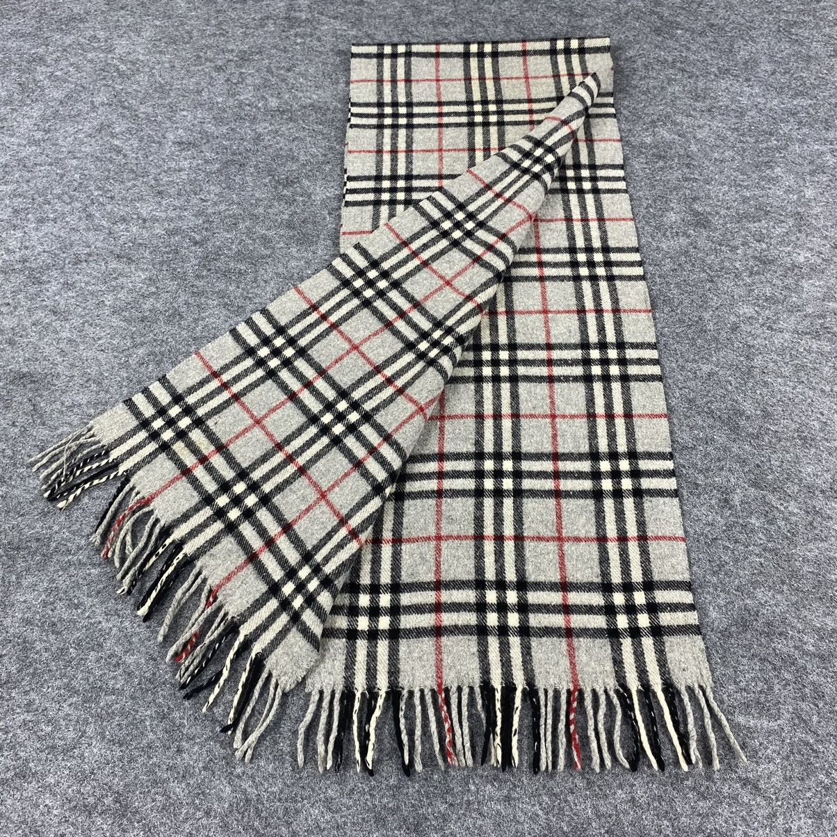 Burberry × Vintage Burberry Scarf # Muffler # Neckwear # D005 Size ONE SIZE - 4 Thumbnail