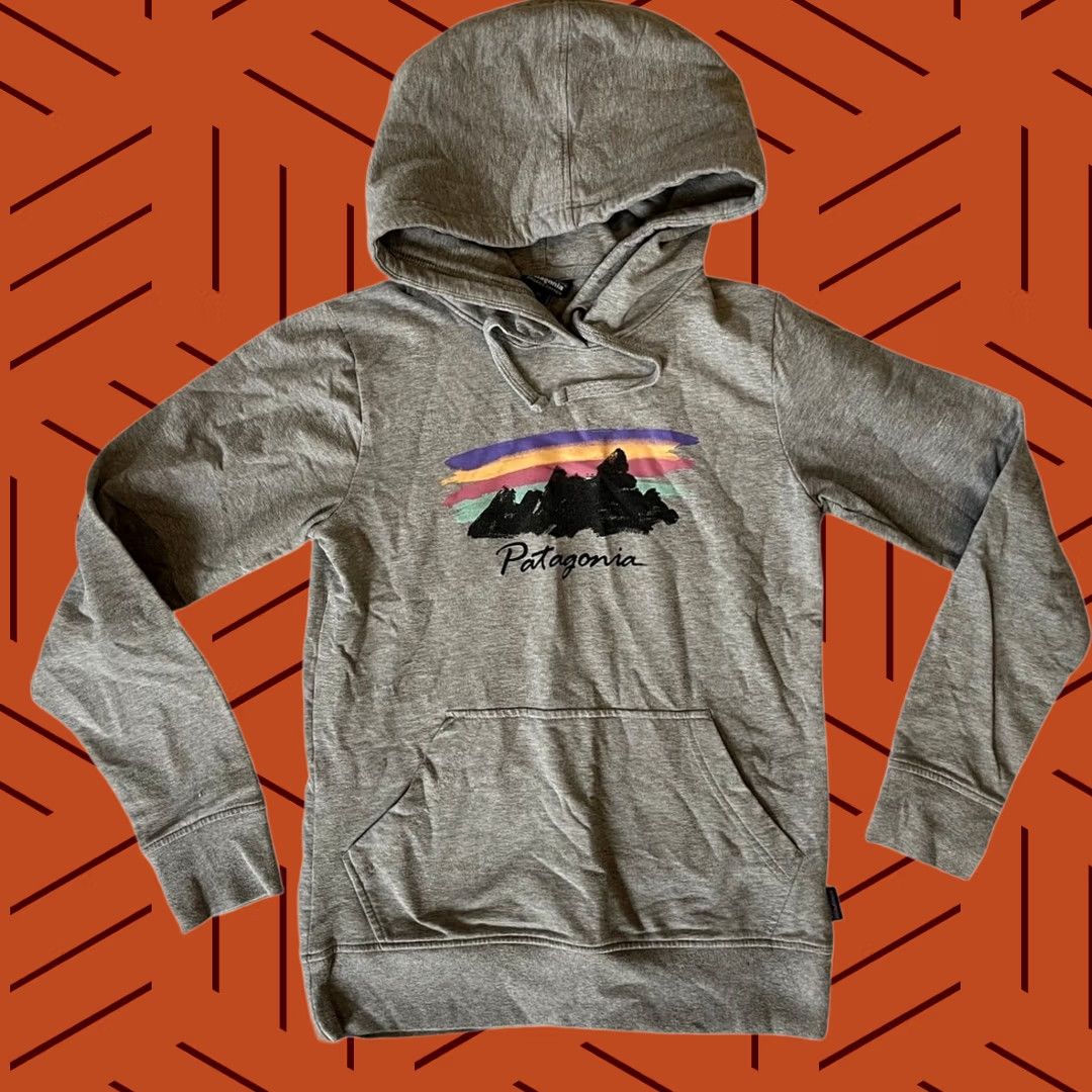 Patagonia Patagonia Womens Hoodie Gray Size XS Free Hand Fitz Roy Ahnya Size XS / US 0-2 / IT 36-38 - 1 Thumbnail