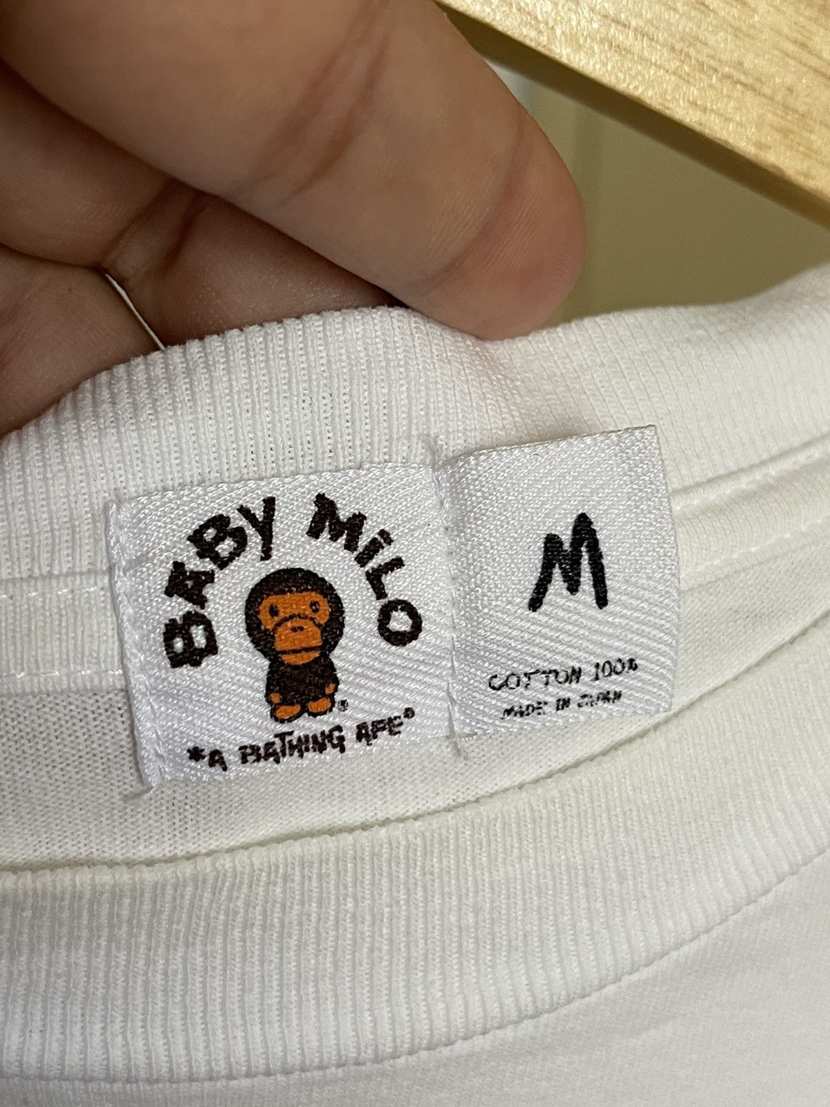 Bape × Kaws Bape Baby Milo x Kaws T Shirt Size US M / EU 48-50 / 2 - 5 Thumbnail