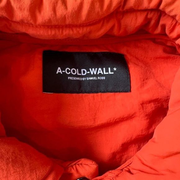 A-COLD-WALL* A-COLD-WALL* Men's Orange Puffer Jacket Size US M / EU 48-50 / 2 - 3 Thumbnail