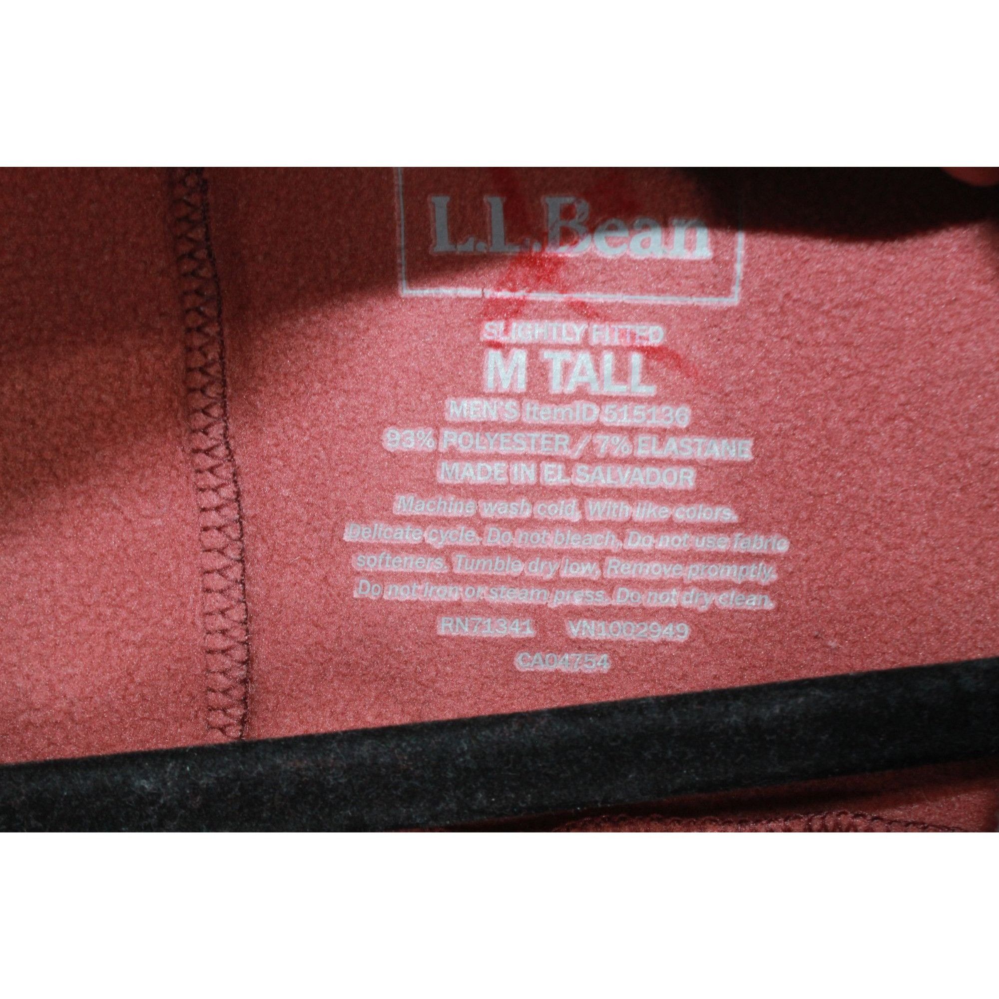 L.L. Bean LL Bean Men's Mountain Fleece Half Zip Size M Tall Size US M / EU 48-50 / 2 - 8 Thumbnail