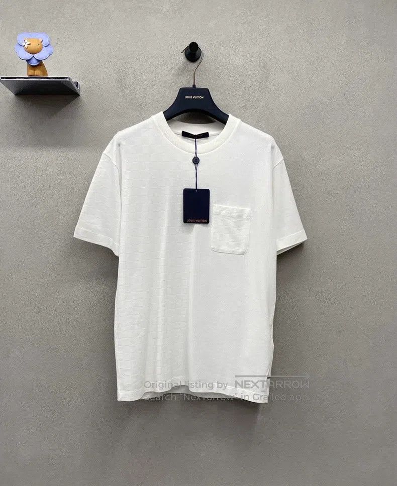 Louis Vuitton Louis Vuitton Dark Checkerboard White Short Sleeve Size US S / EU 44-46 / 1 - 1 Thumbnail