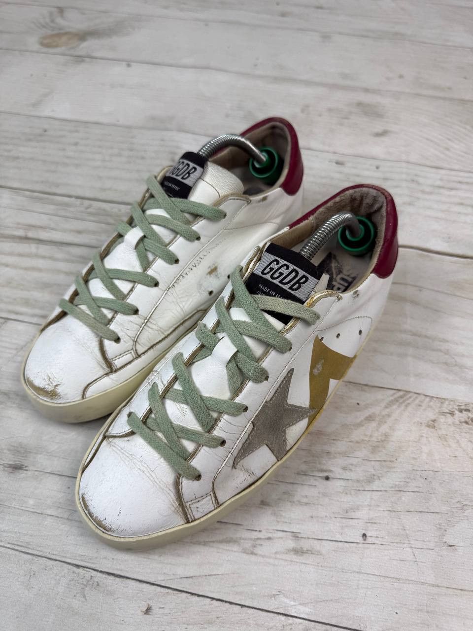 Golden Goose Golden Goose Superstar Leather Sneakers White Size US 8 / IT 38 - 4 Thumbnail